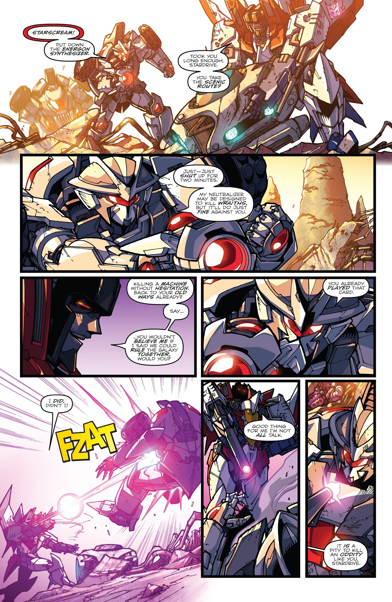 Read online ROM vs. Transformers: Shining Armor comic -  Issue #5 - 11