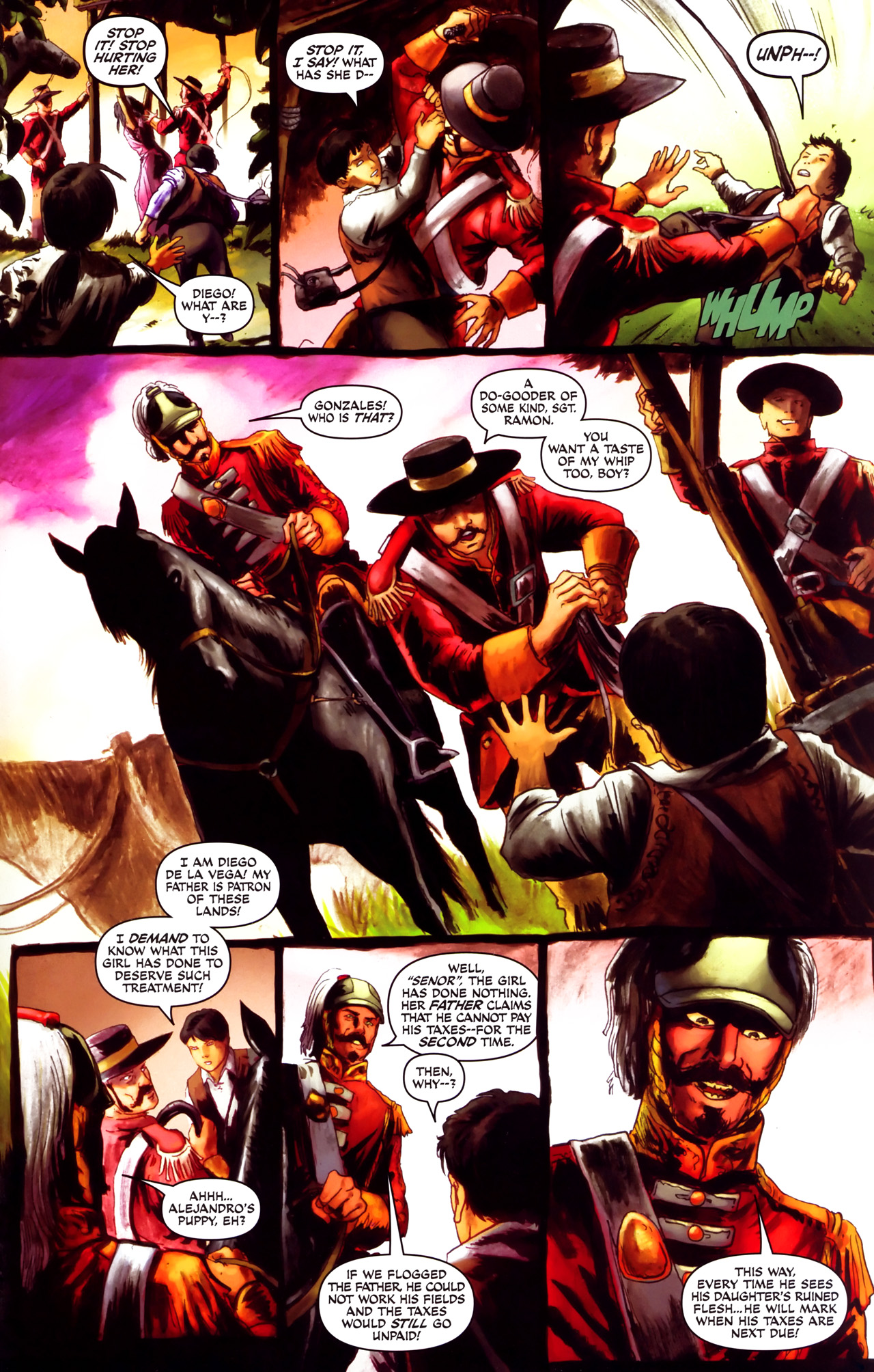 Read online Zorro (2008) comic -  Issue #1 - 12
