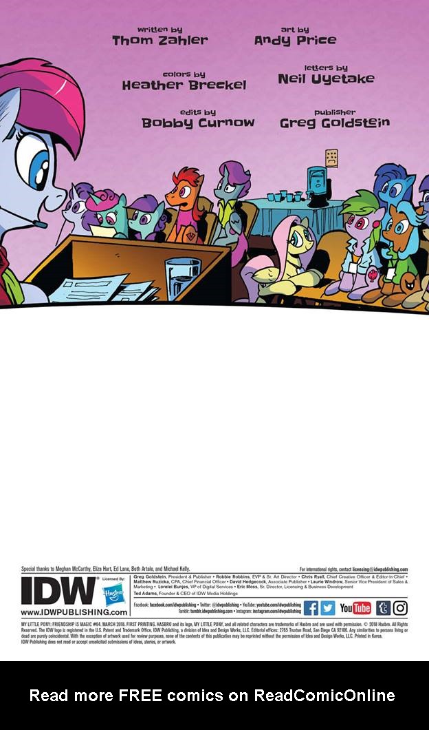 Read online My Little Pony: Friendship is Magic comic -  Issue #64 - 26