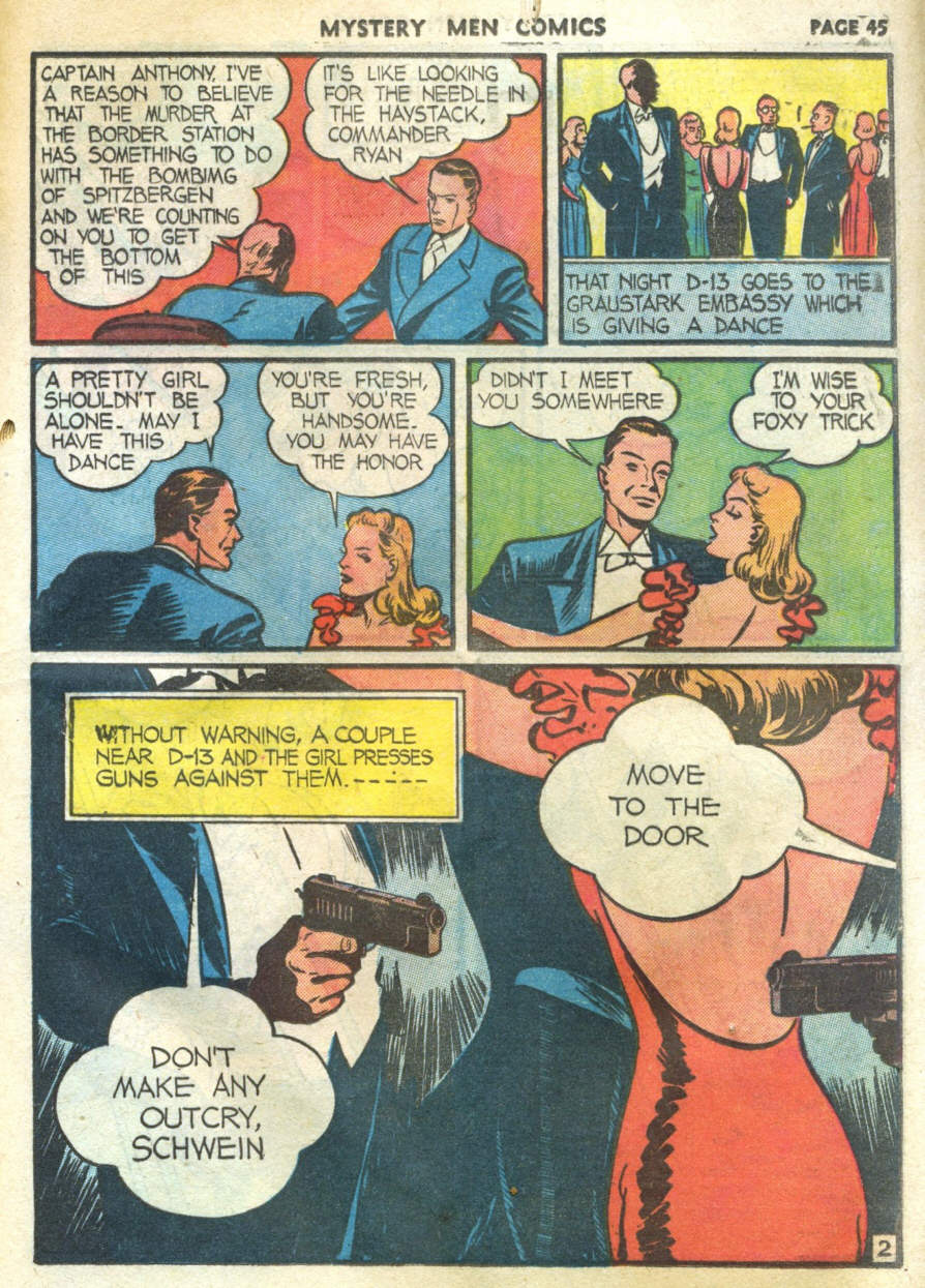 Read online Mystery Men Comics comic -  Issue #11 - 47