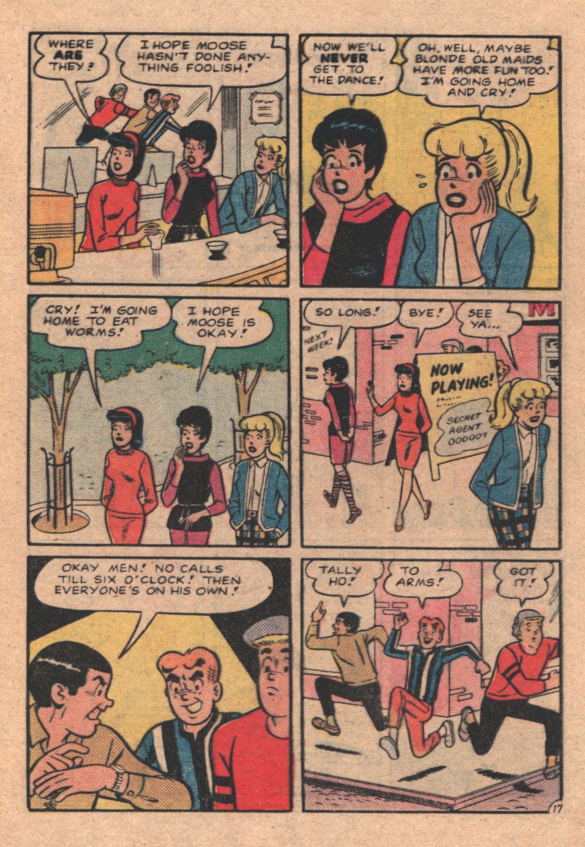 Read online Betty and Veronica Digest Magazine comic -  Issue #4 - 121