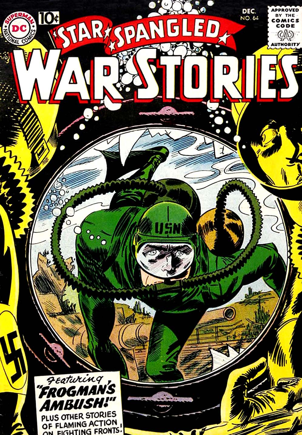 Read online Star Spangled War Stories (1952) comic -  Issue #64 - 1