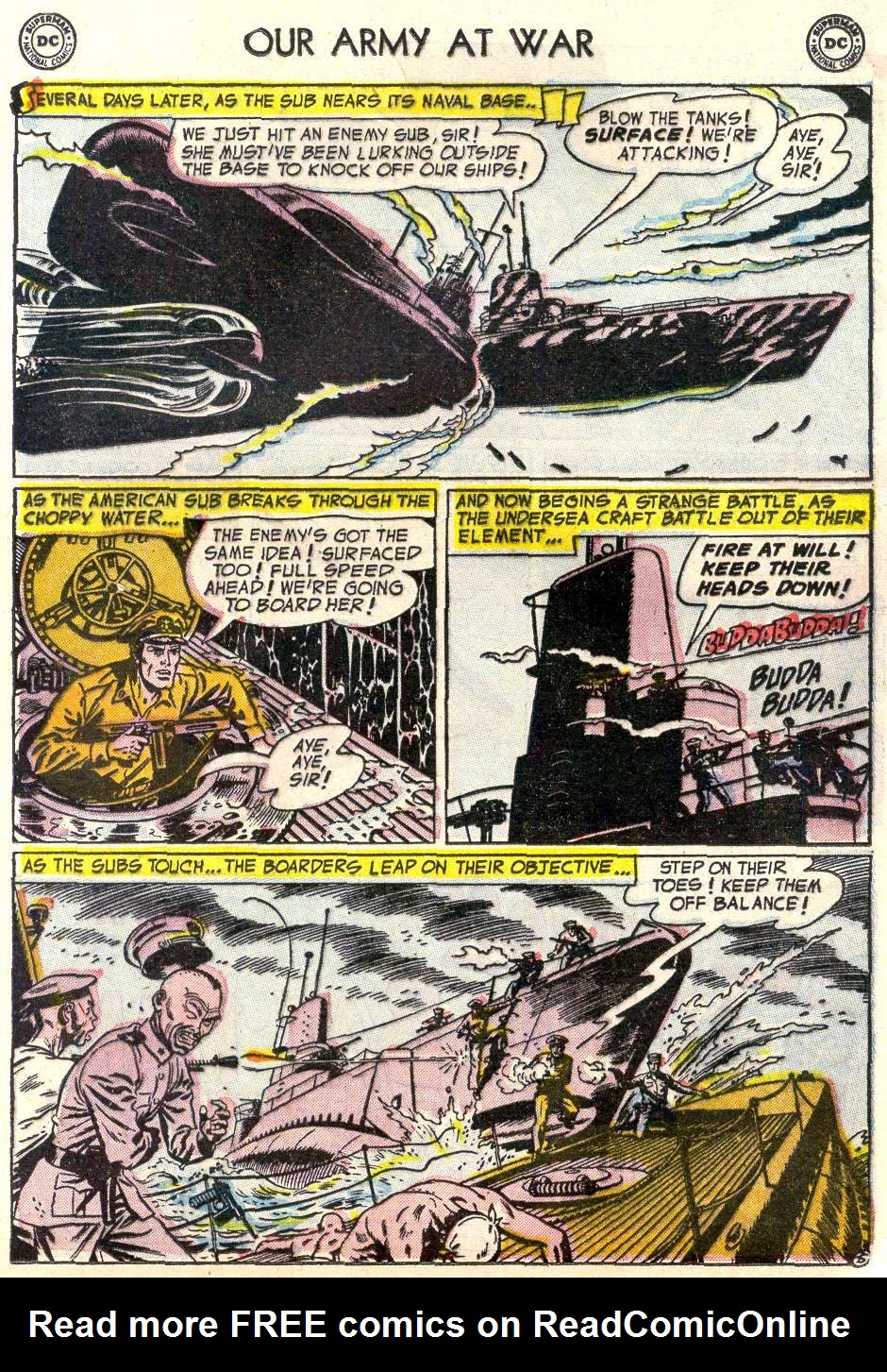 Read online Our Army at War (1952) comic -  Issue #23 - 25