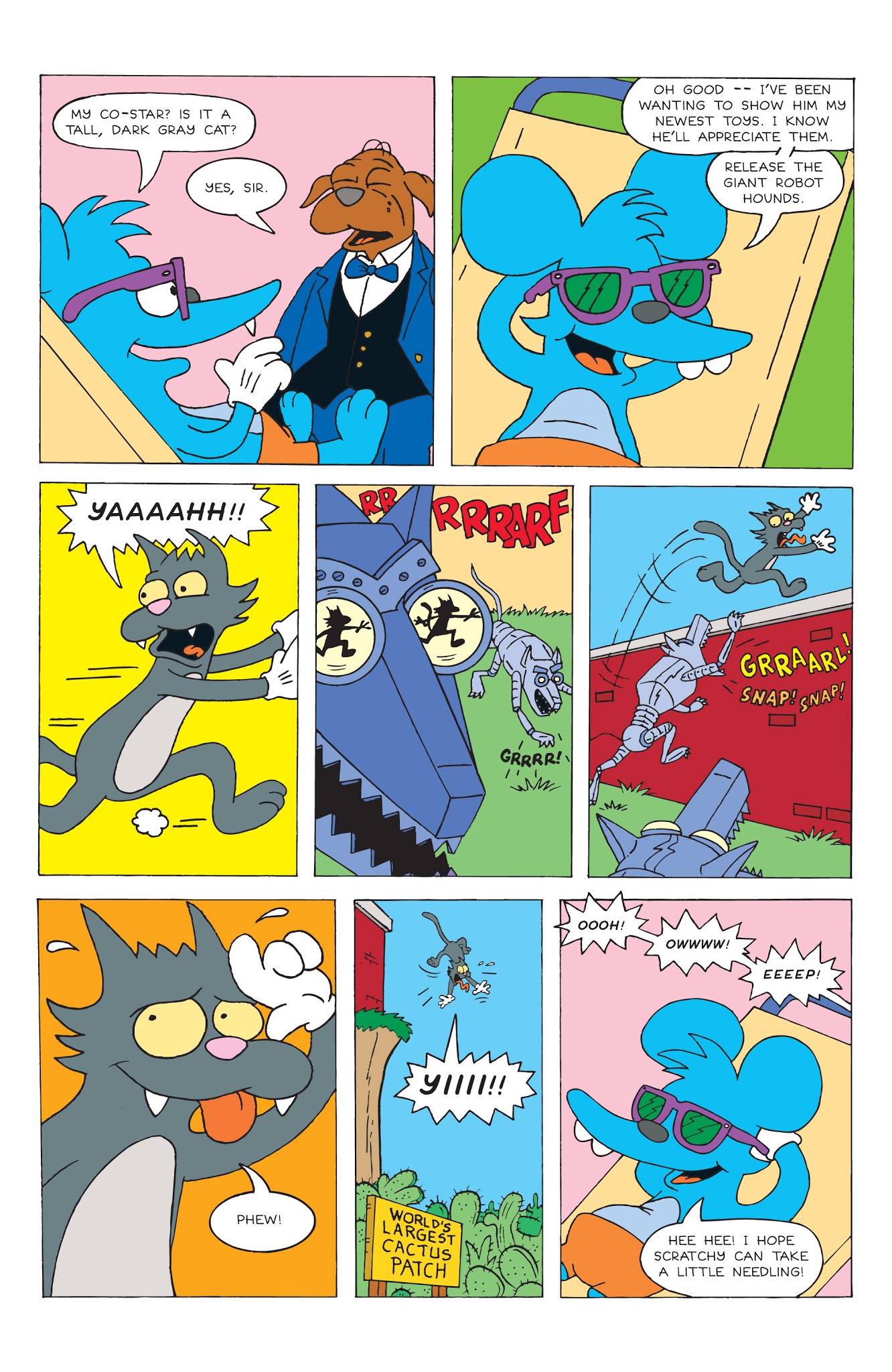 Read online Itchy & Scratchy Comics comic -  Issue #1 - 10
