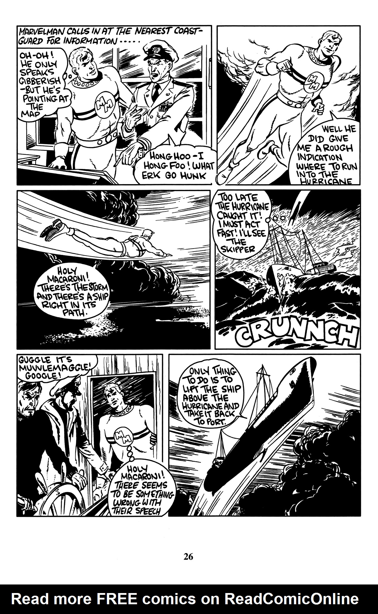 Read online Marvelman Family's Finest comic -  Issue #2 - 29