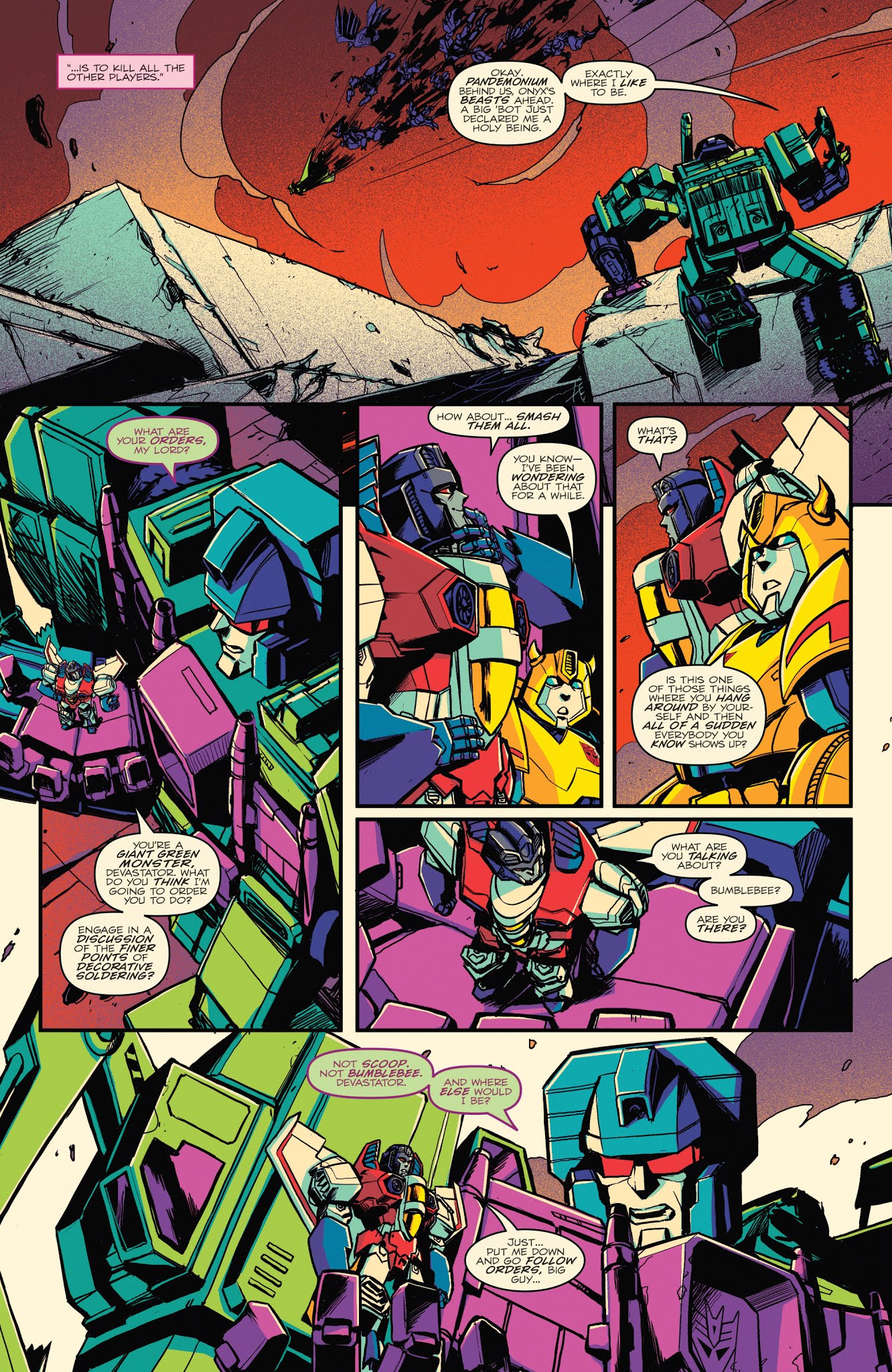 Read online Optimus Prime comic -  Issue #19 - 14
