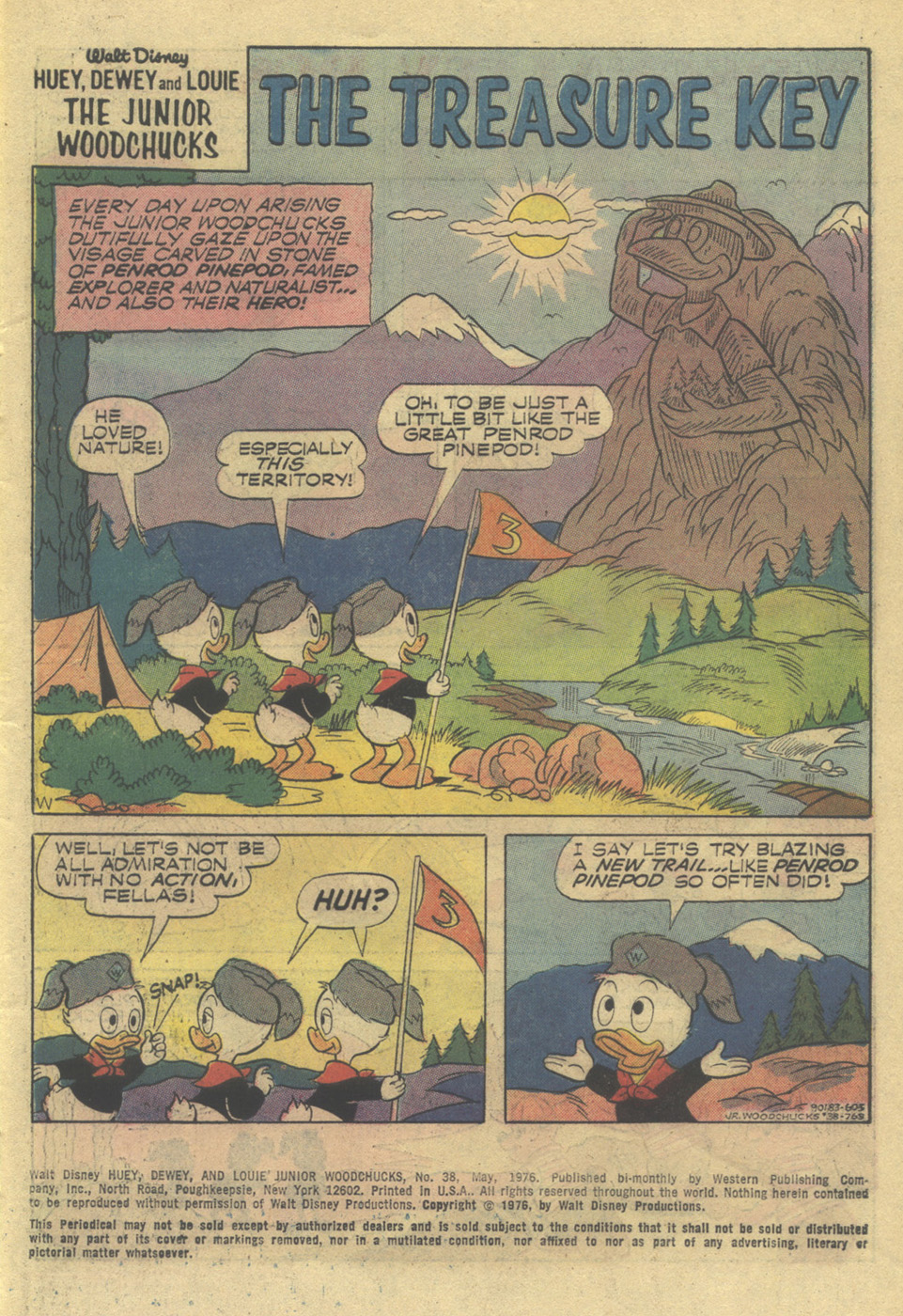 Read online Huey, Dewey, and Louie Junior Woodchucks comic -  Issue #38 - 3