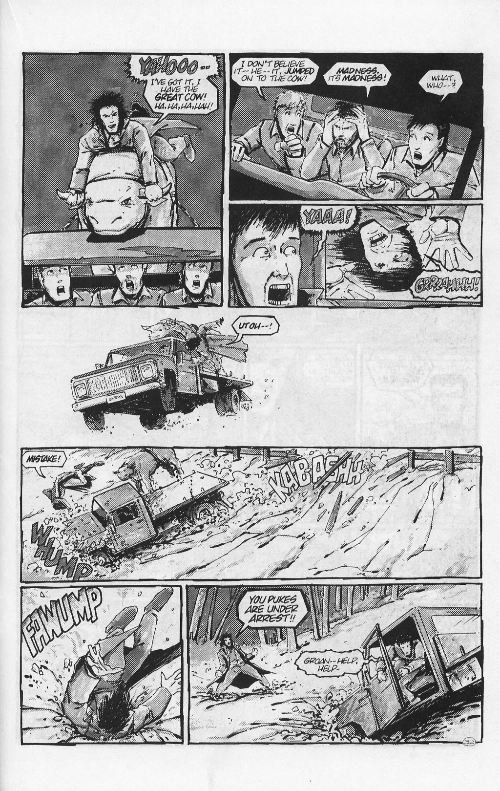 Read online Teenage Mutant Ninja Turtles (1984) comic -  Issue #14 - 35