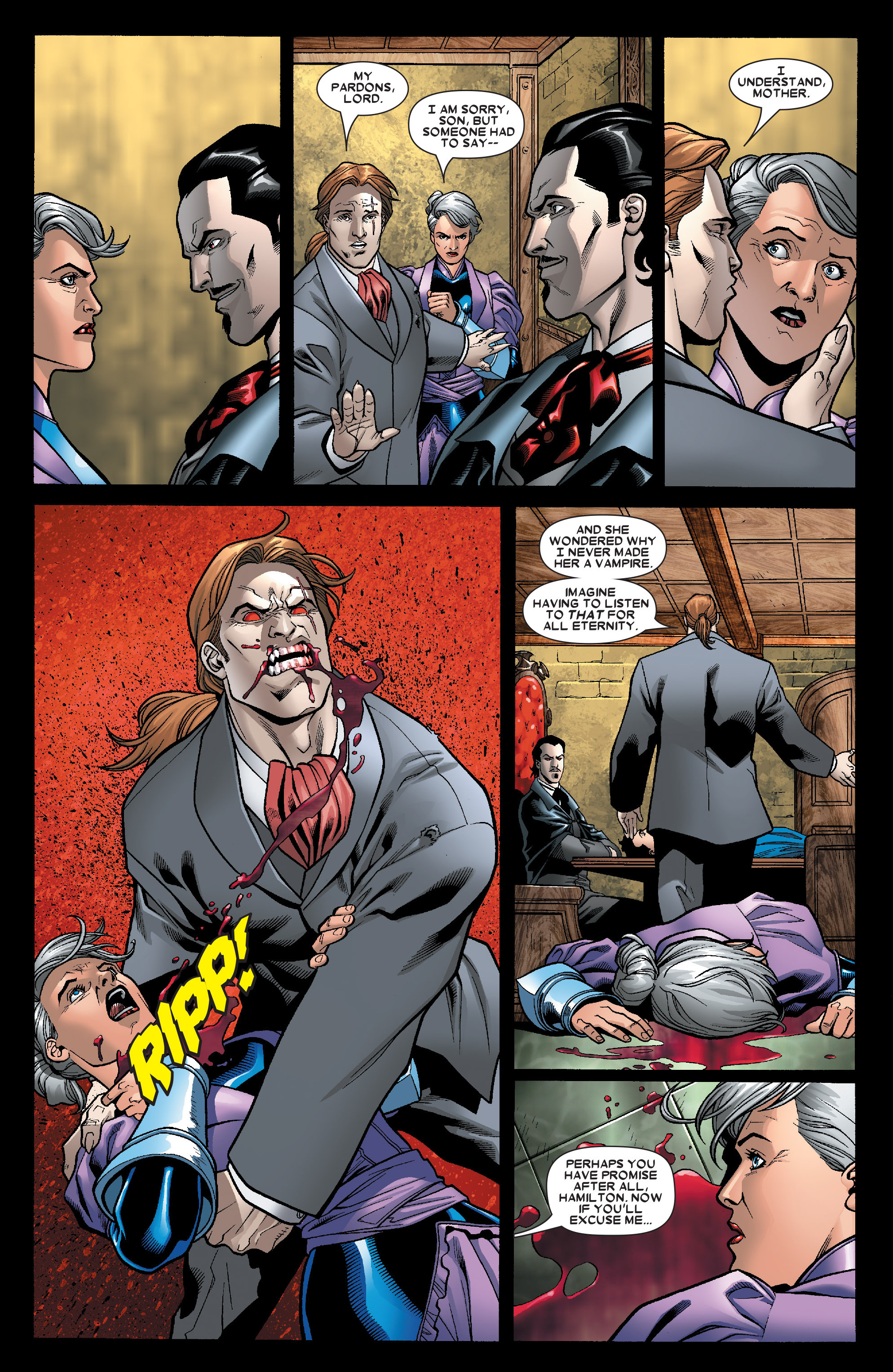 Read online X-Men: Apocalypse/Dracula comic -  Issue #4 - 6