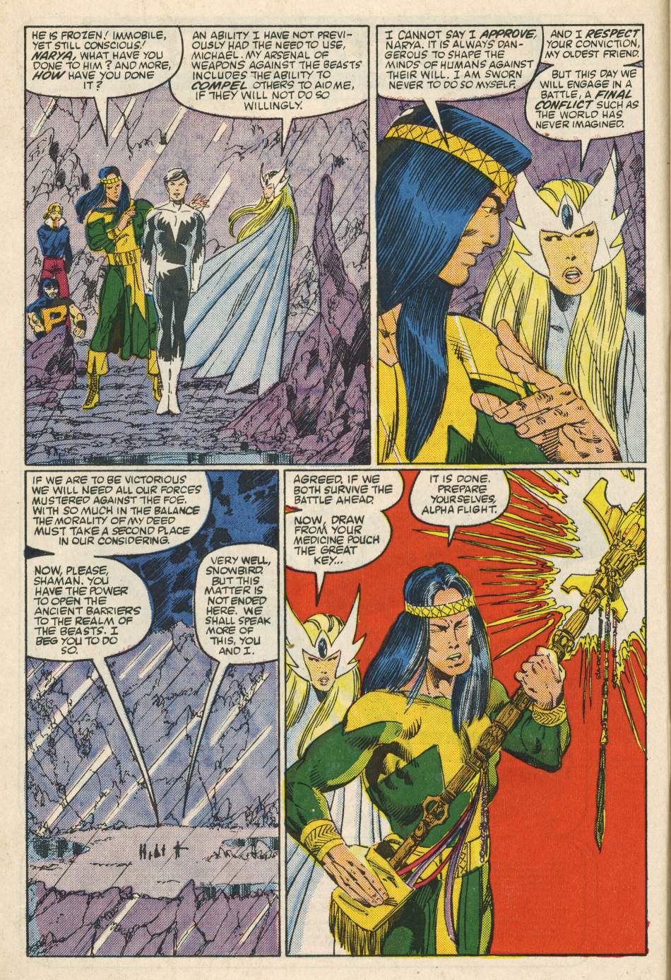Read online Alpha Flight (1983) comic -  Issue #24 - 7