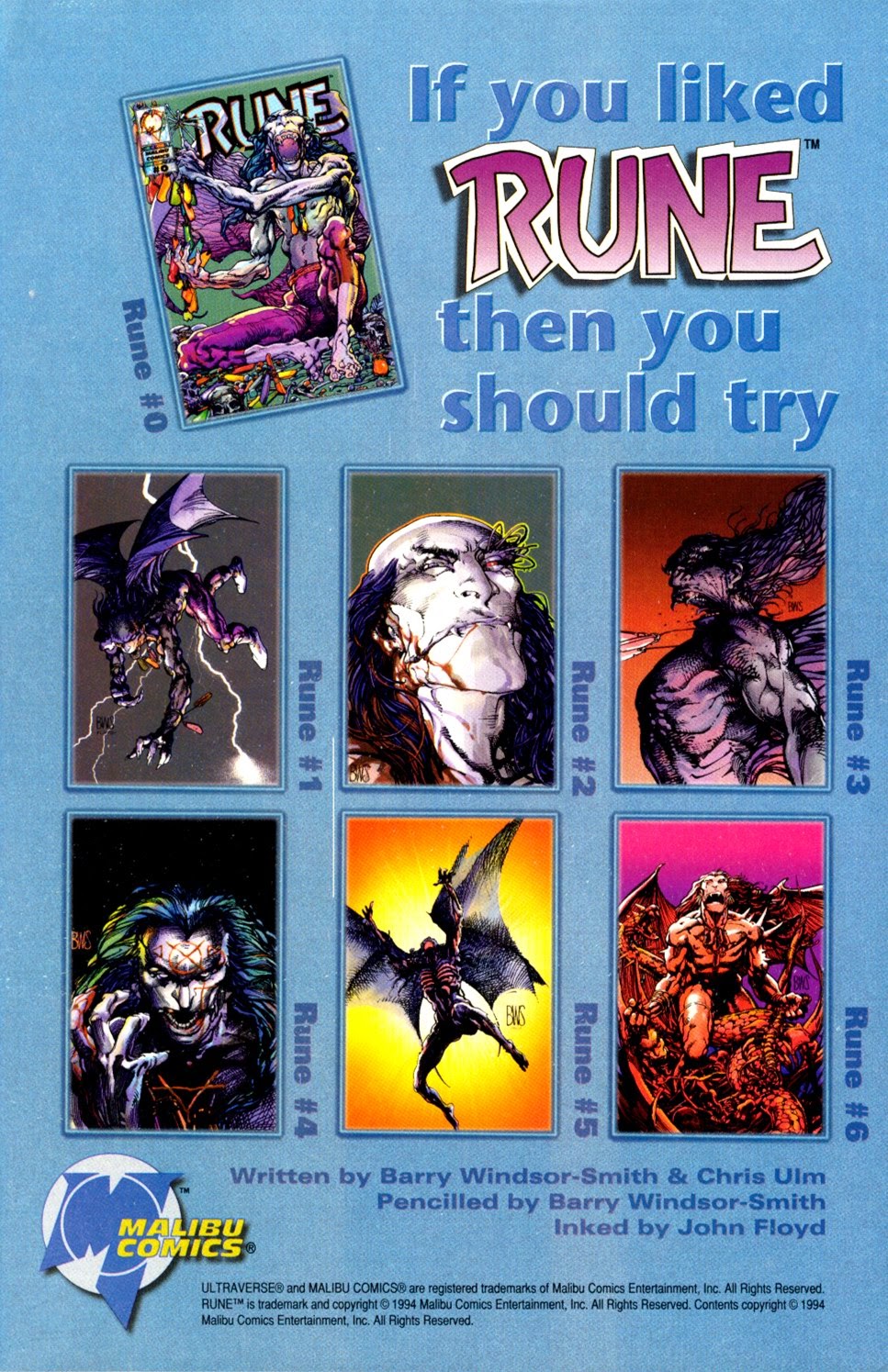 Read online Rune (1994) comic -  Issue #0 - 36