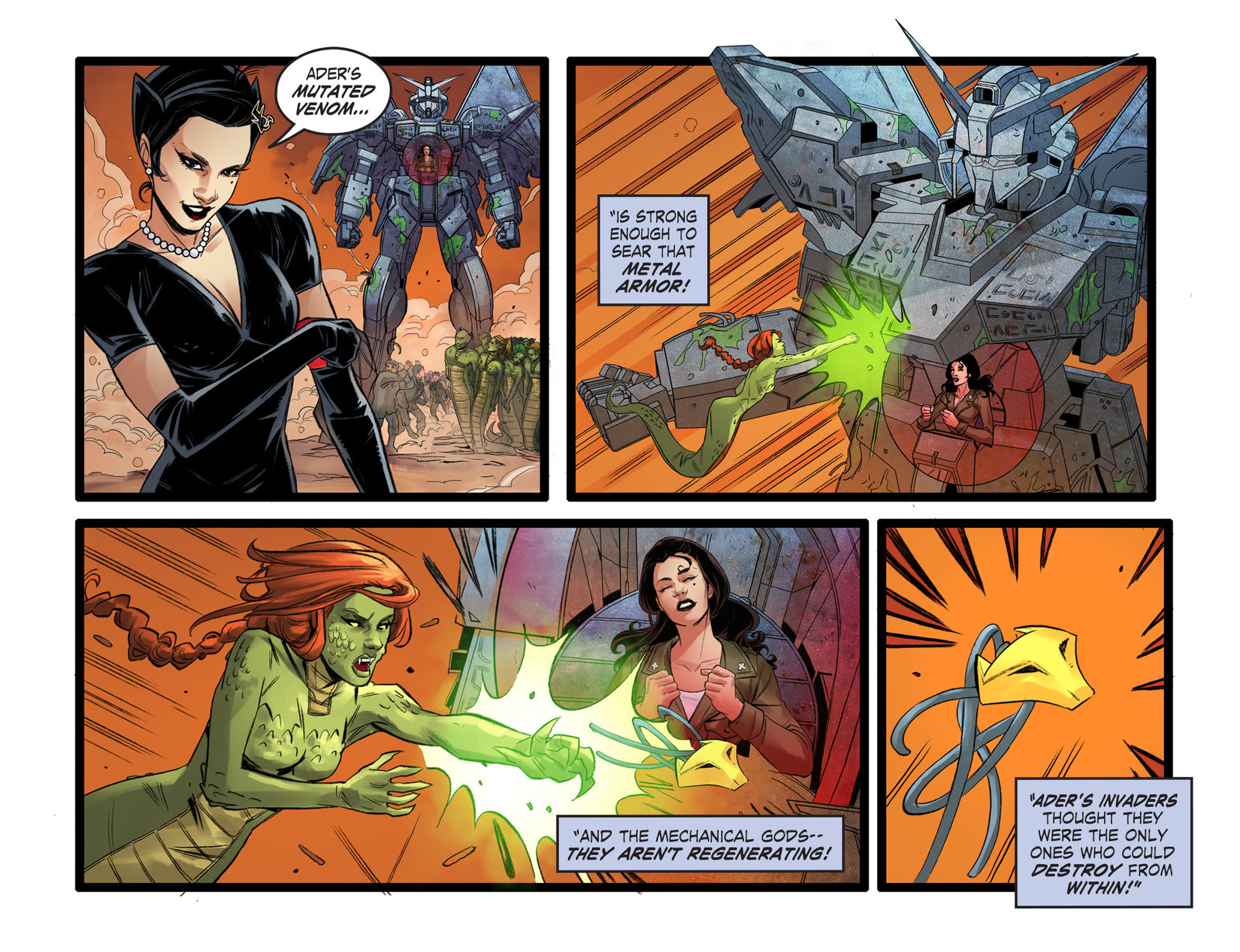 Read online DC Comics: Bombshells comic -  Issue #71 - 10