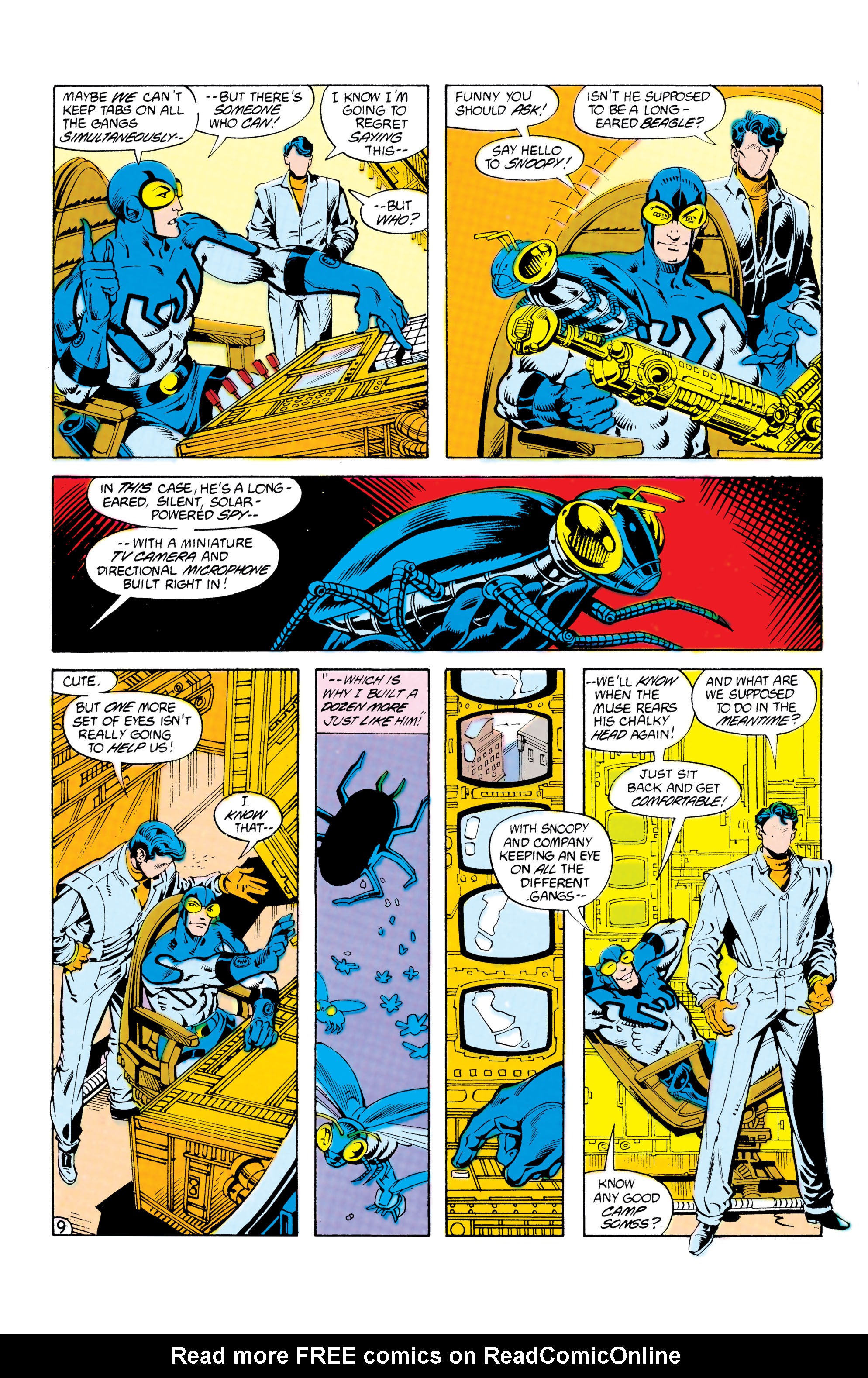 Read online Blue Beetle (1986) comic -  Issue #7 - 10