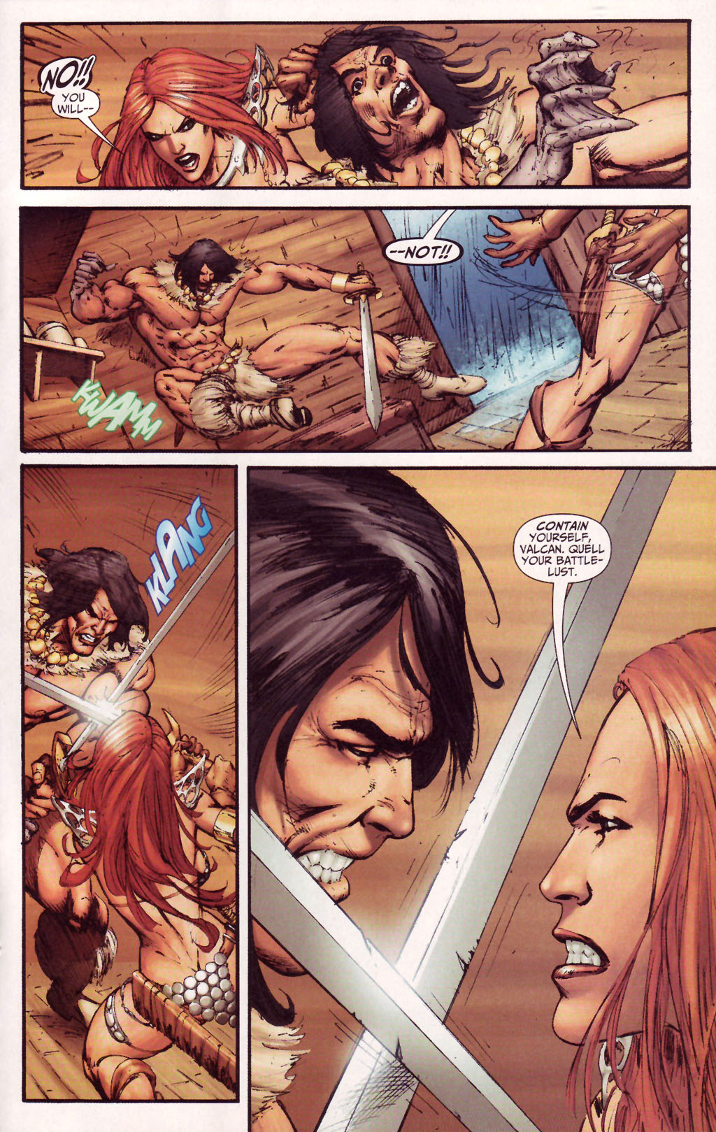 Read online Red Sonja / Claw The Unconquered: Devil's Hands comic -  Issue # TPB - 37
