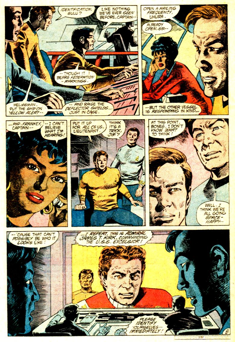 Read online Star Trek (1984) comic -  Issue #33 - 8