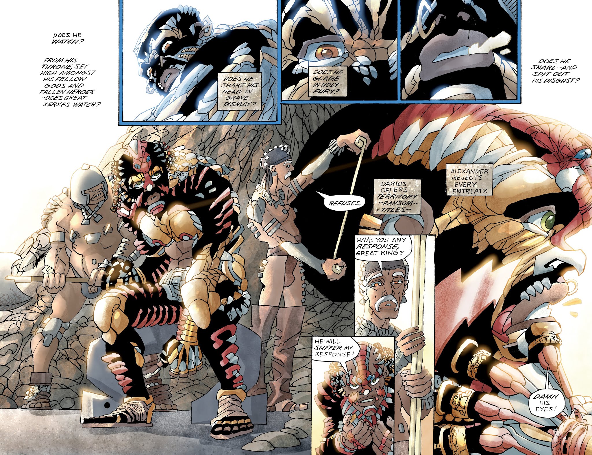 Read online Xerxes: The Fall of the House of Darius and the Rise of Alexander comic -  Issue #5 - 4