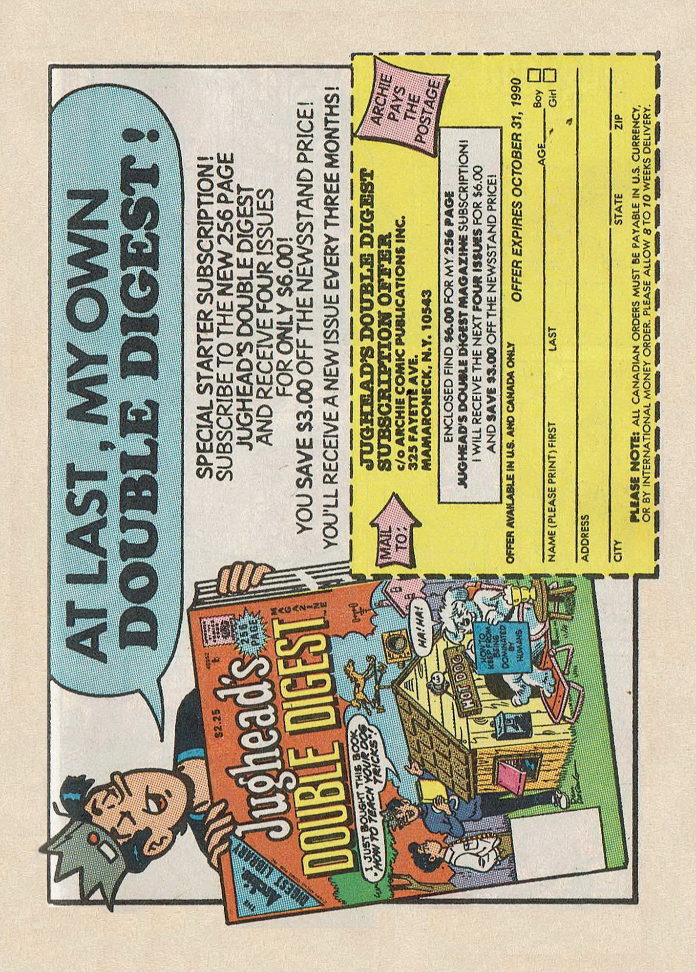 Read online Jughead Jones Comics Digest comic -  Issue #63 - 97