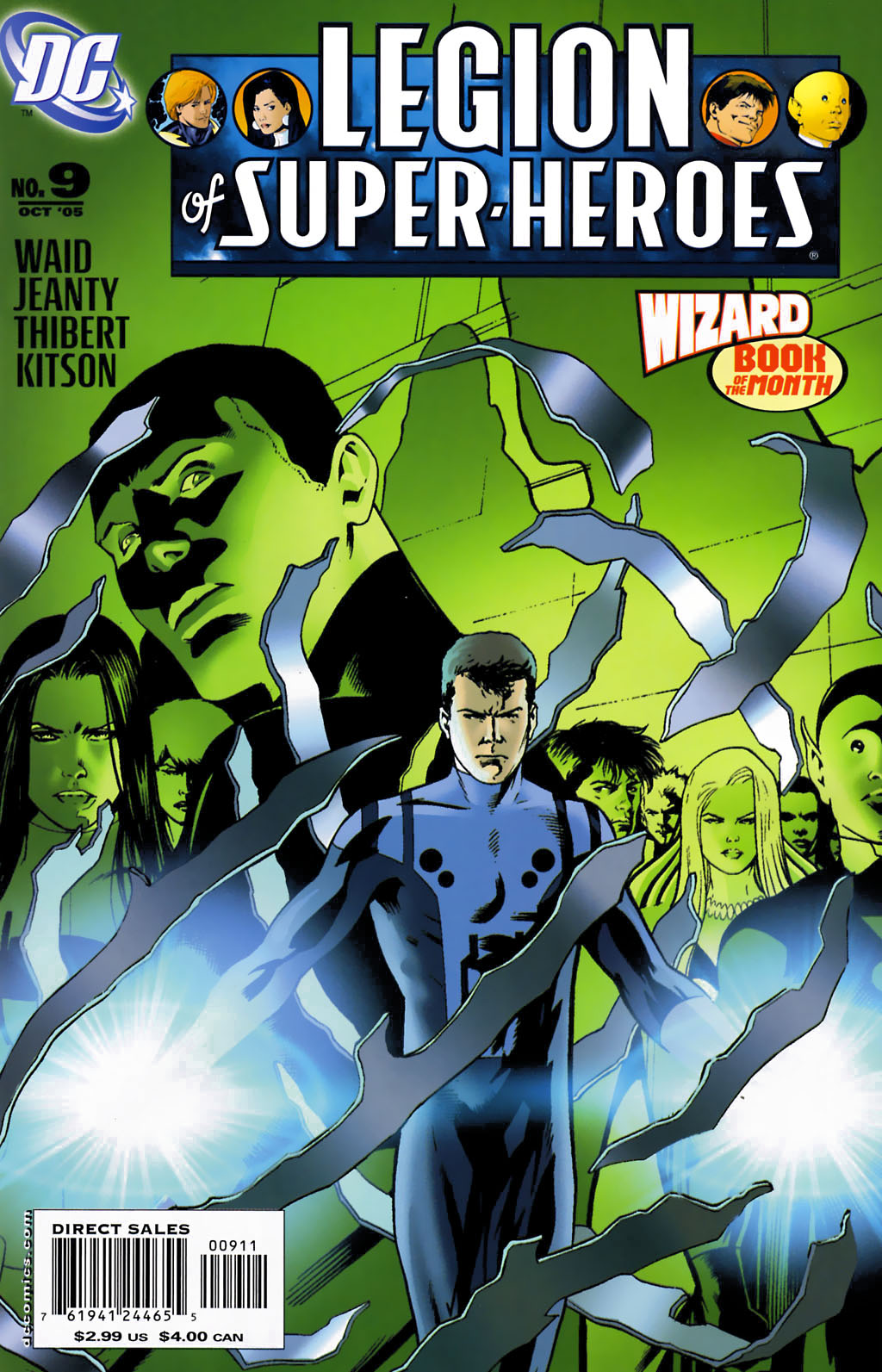 Read online Legion of Super-Heroes (2005) comic -  Issue #9 - 1