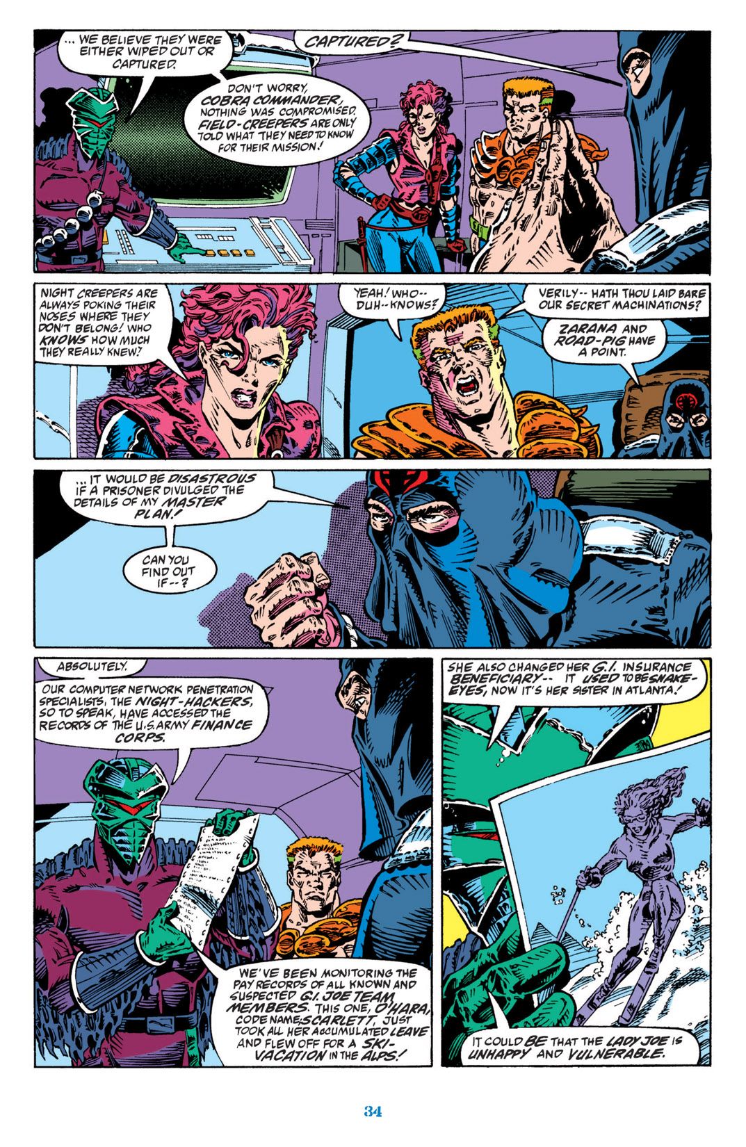 Read online Classic G.I. Joe comic -  Issue # TPB 14 (Part 1) - 34