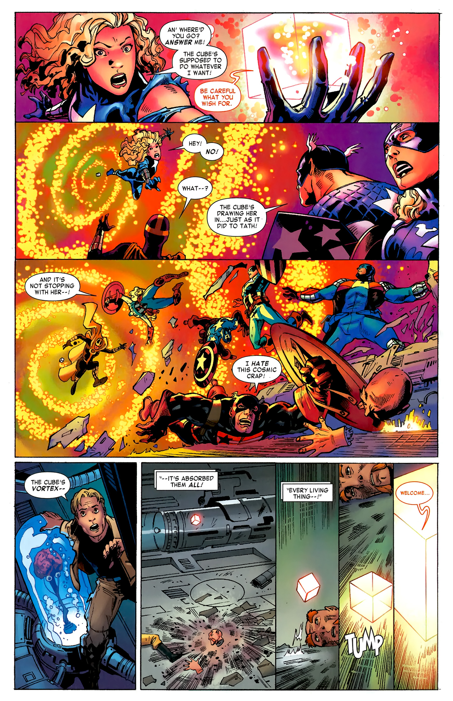 Read online Captain America Corps comic -  Issue #5 - 10