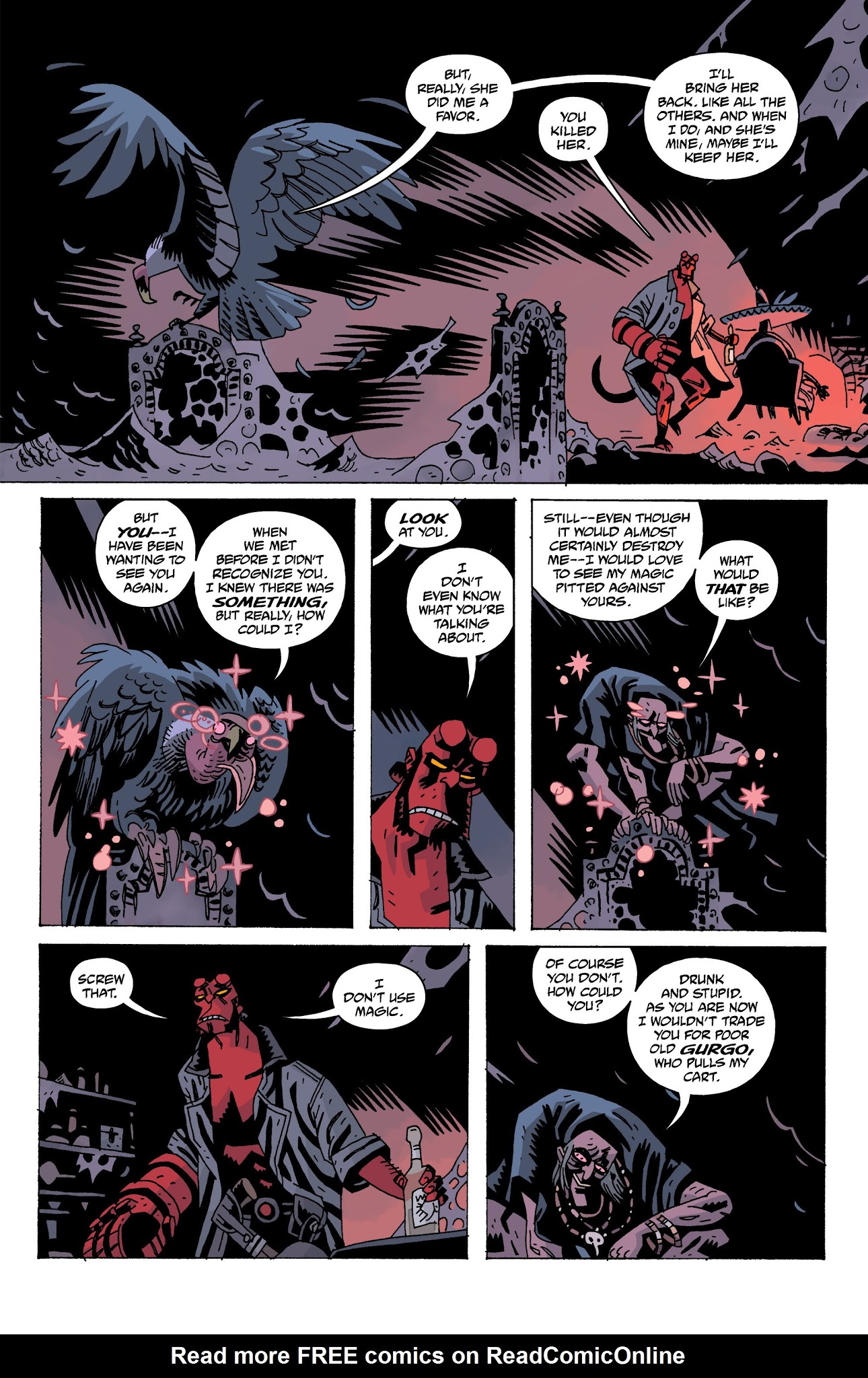 Read online Hellboy In Mexico comic -  Issue # TPB - 79