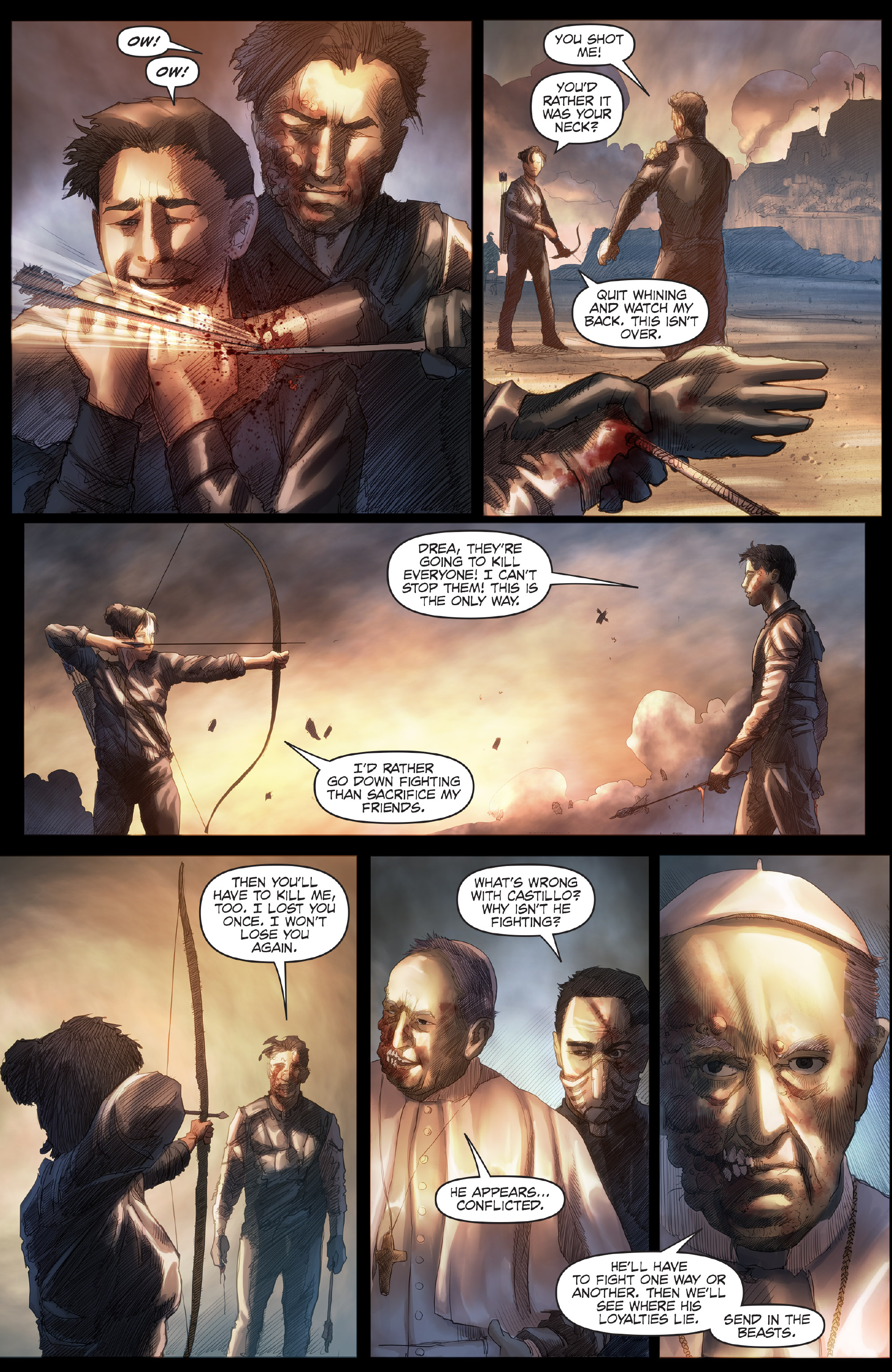 Read online Afterburn: Crossfire comic -  Issue #4 - 13