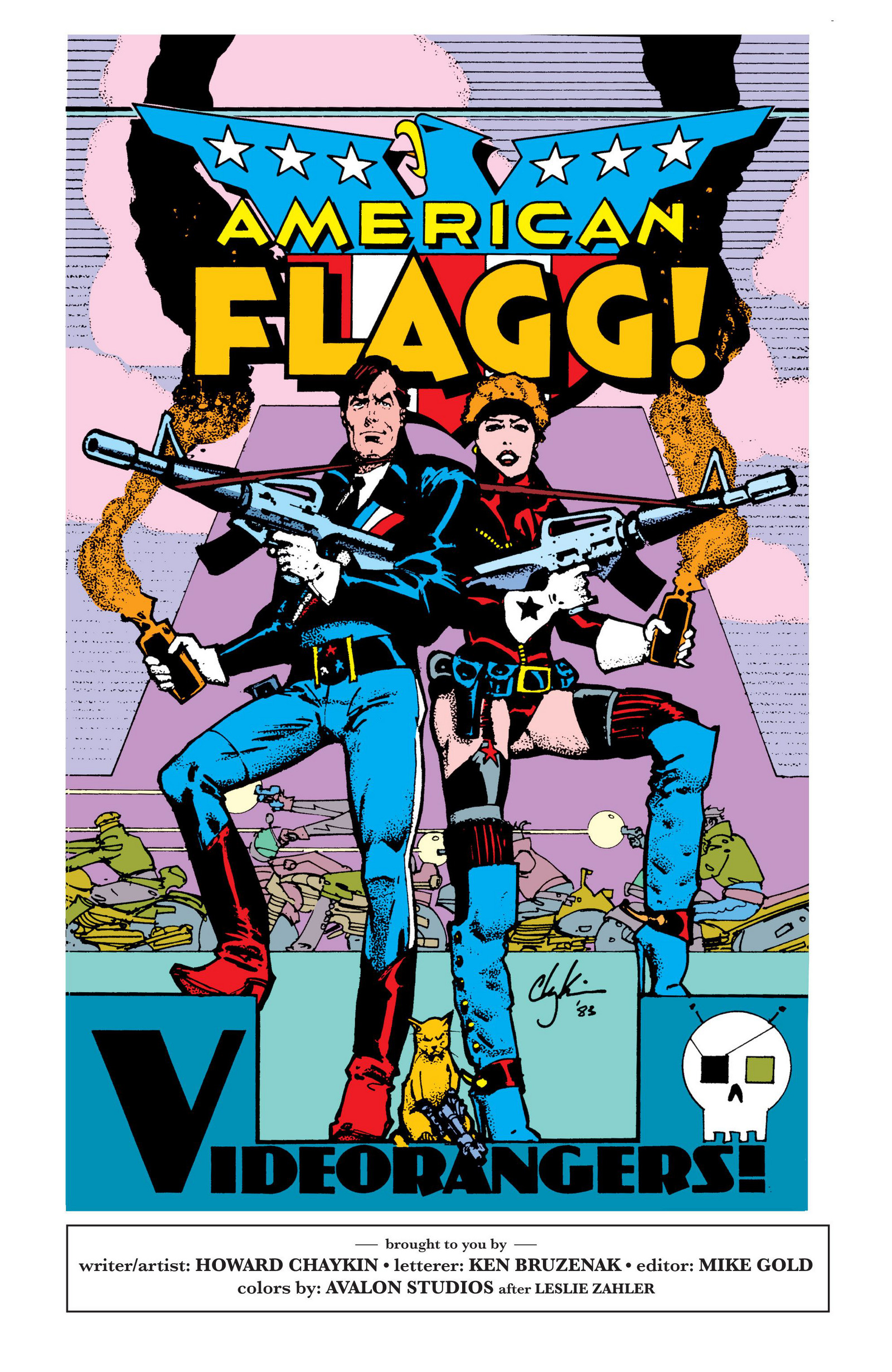 Read online American Flagg! comic -  Issue # _Definitive Collection (Part 4) - 32