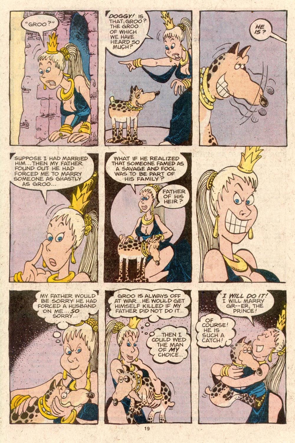 Read online Sergio Aragonés Groo the Wanderer comic -  Issue #42 - 19