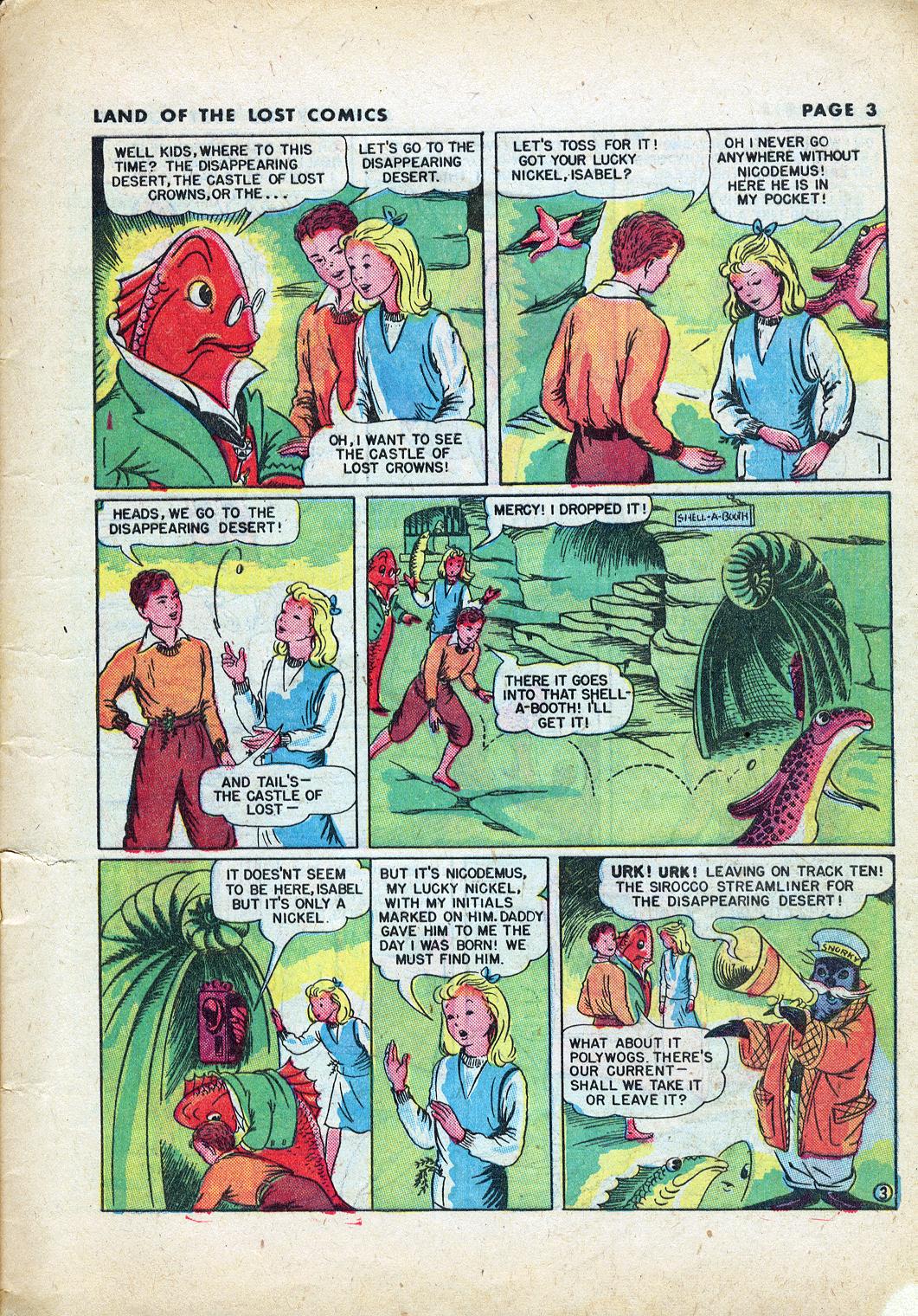 Read online Land of the Lost Comics comic -  Issue #1 - 5