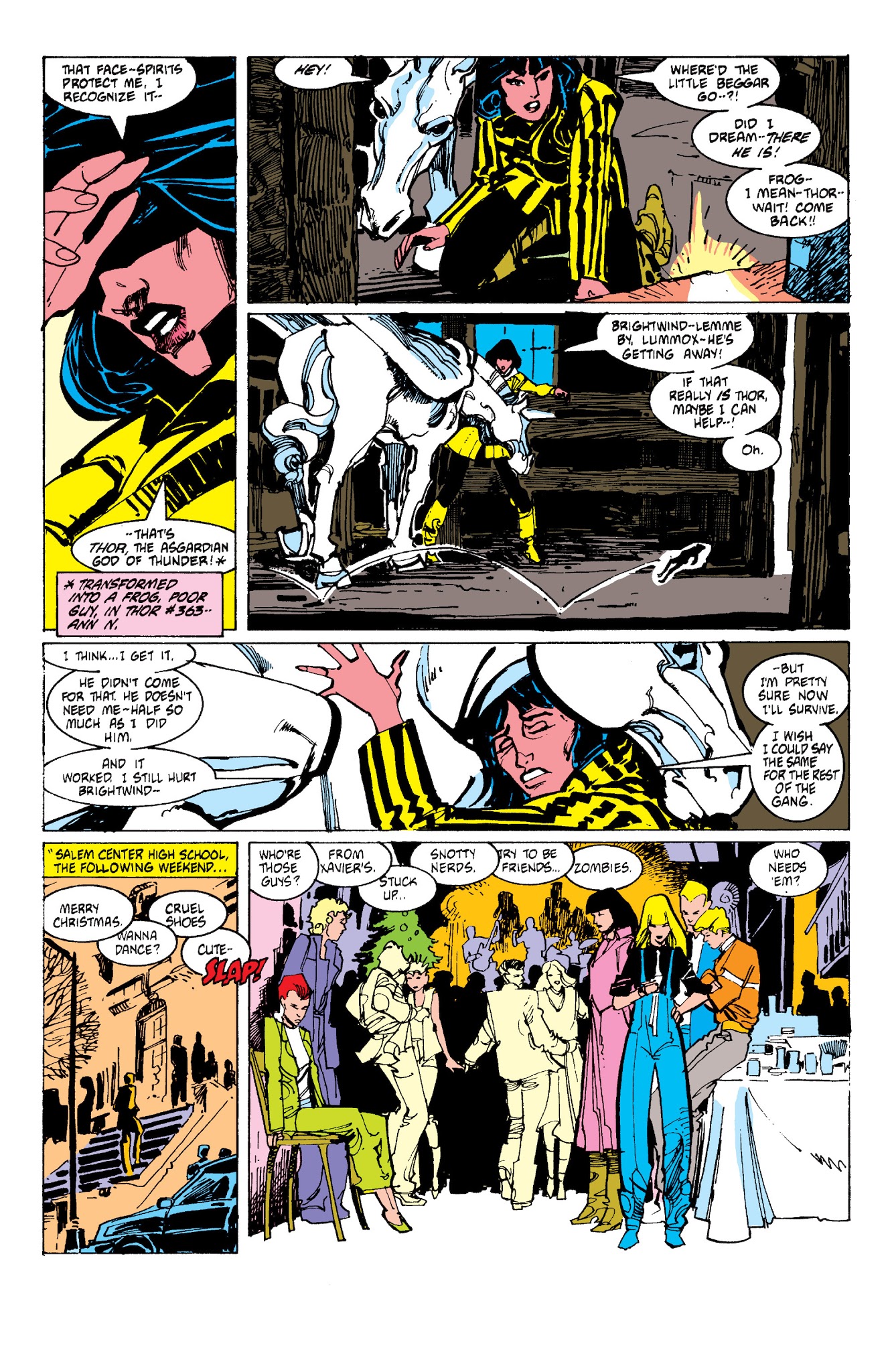 Read online New Mutants Classic comic -  Issue # TPB 5 - 206