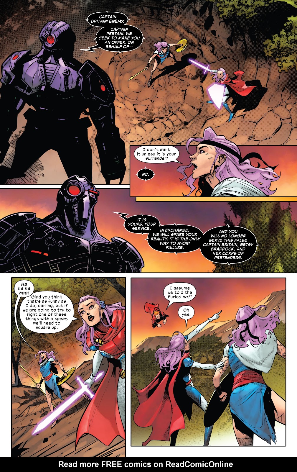 Betsy Braddock: Captain Britain issue 1 - Page 31