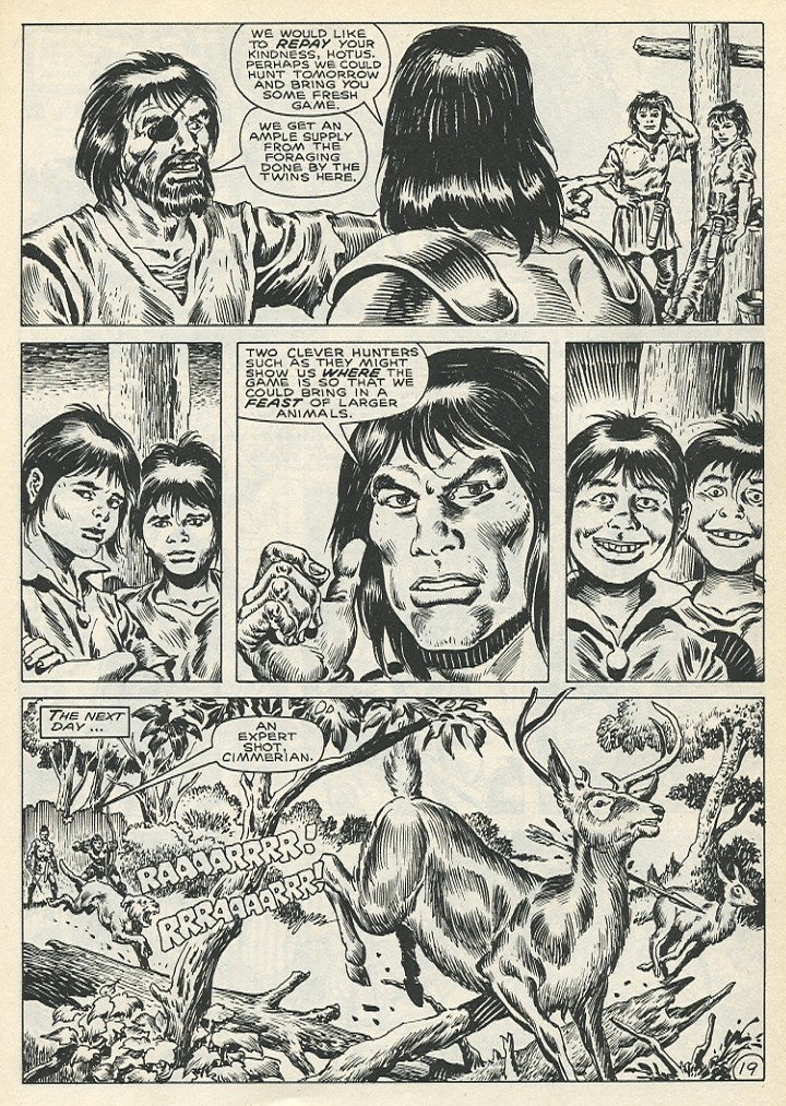 Read online The Savage Sword Of Conan comic -  Issue #142 - 25