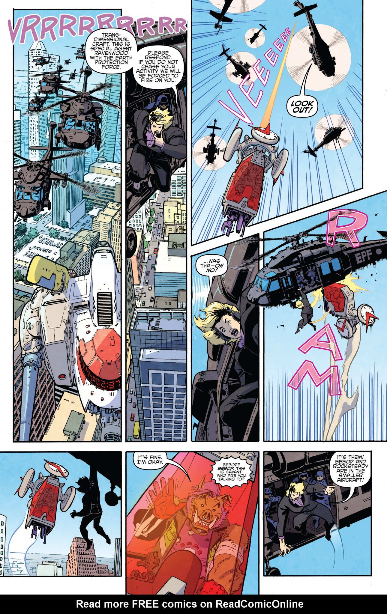 Read online Teenage Mutant Ninja Turtles: Bebop & Rocksteady Hit the Road comic -  Issue #3 - 12