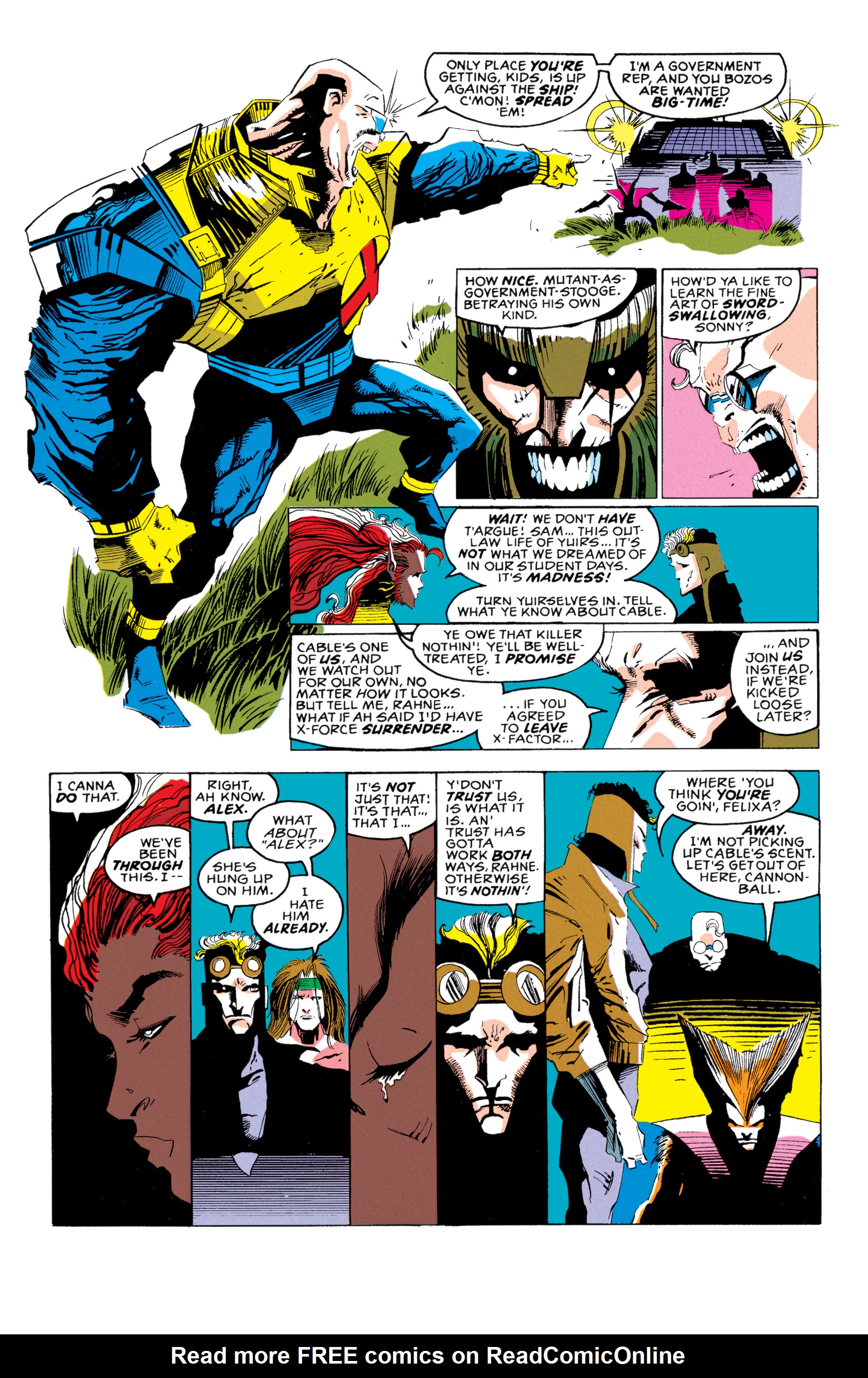 Read online X-Men Milestones: X-Cutioner's Song comic -  Issue # TPB (Part 1) - 41