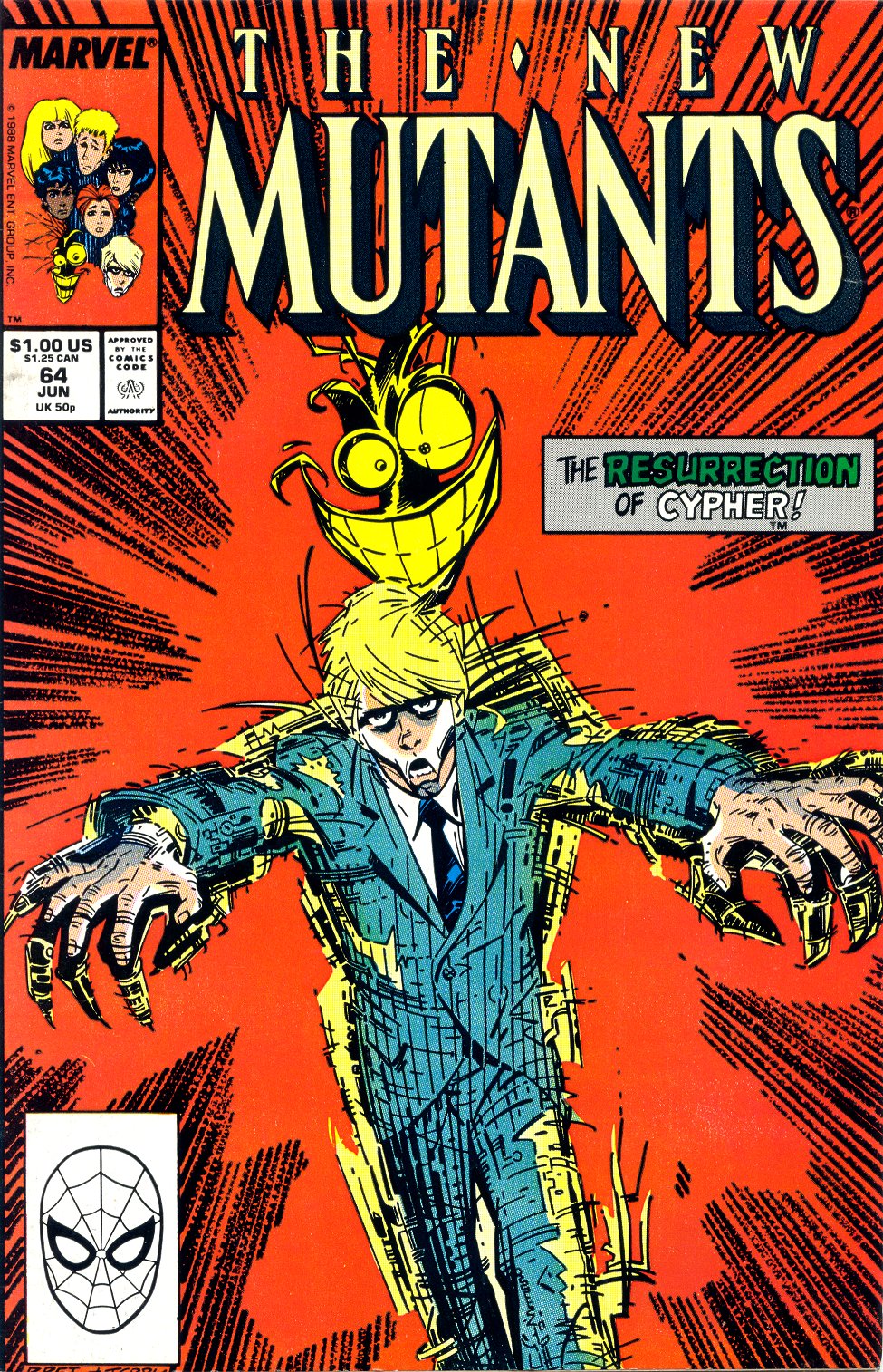 The New Mutants Issue #64 #71 - English 1