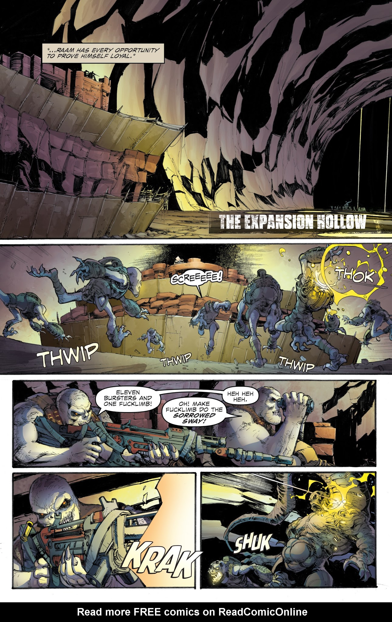 Read online Gears of War: The Rise of RAAM comic -  Issue #2 - 12