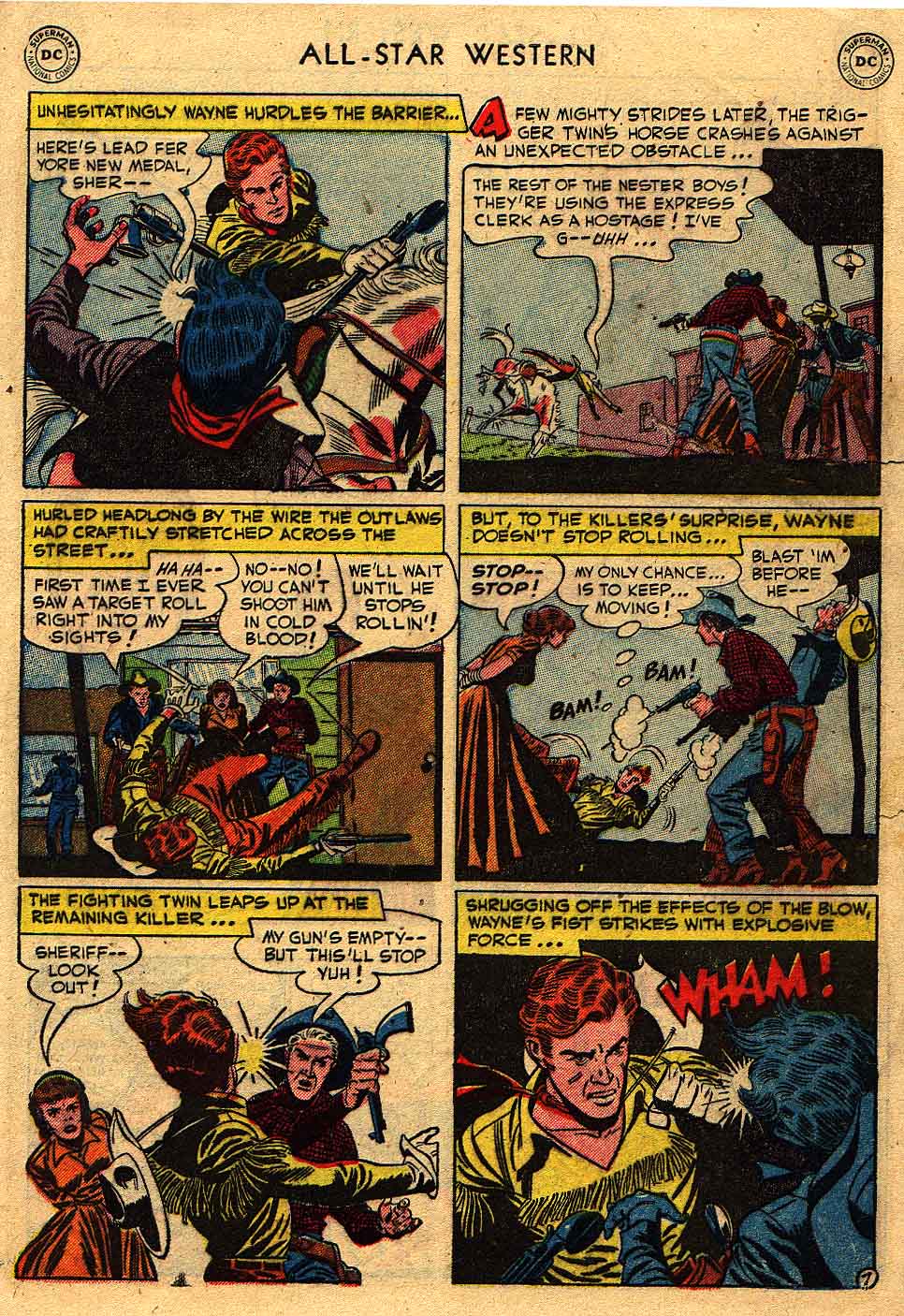 Read online All-Star Western (1951) comic -  Issue #62 - 31
