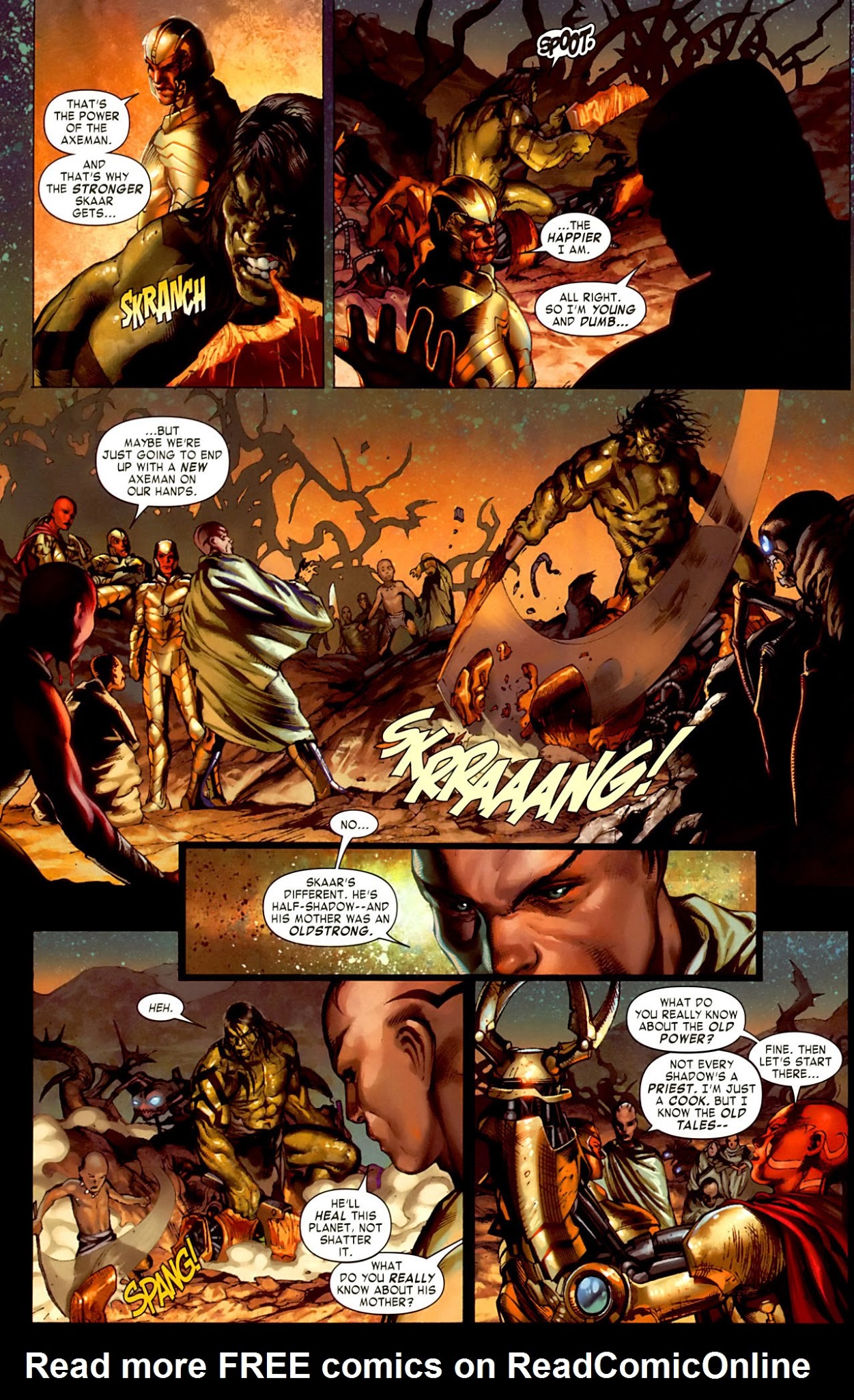 Read online Skaar: Son of Hulk Presents: Savage World of Sakaar comic -  Issue # Full - 12