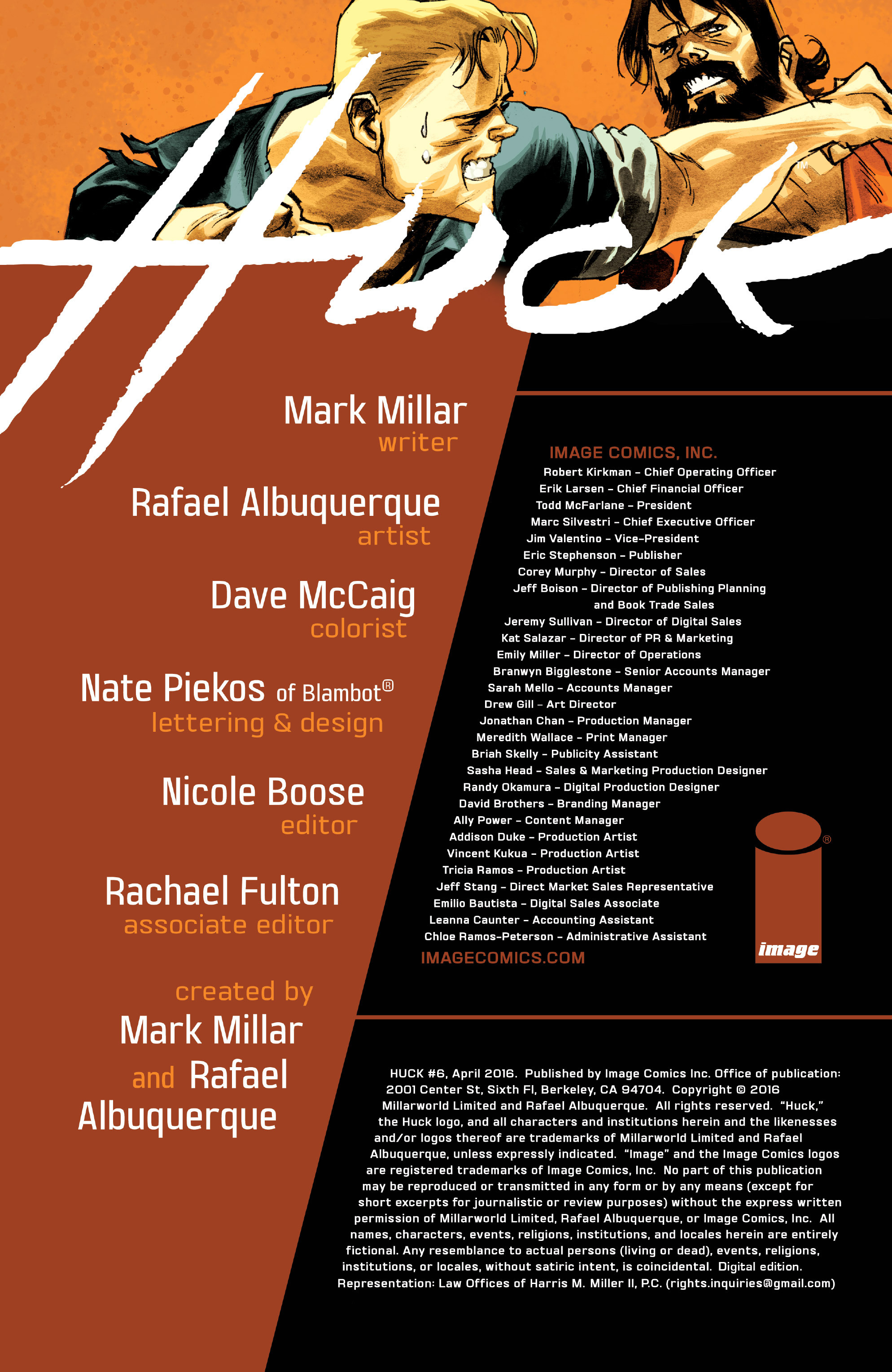 Read online Huck comic -  Issue #6 - 2