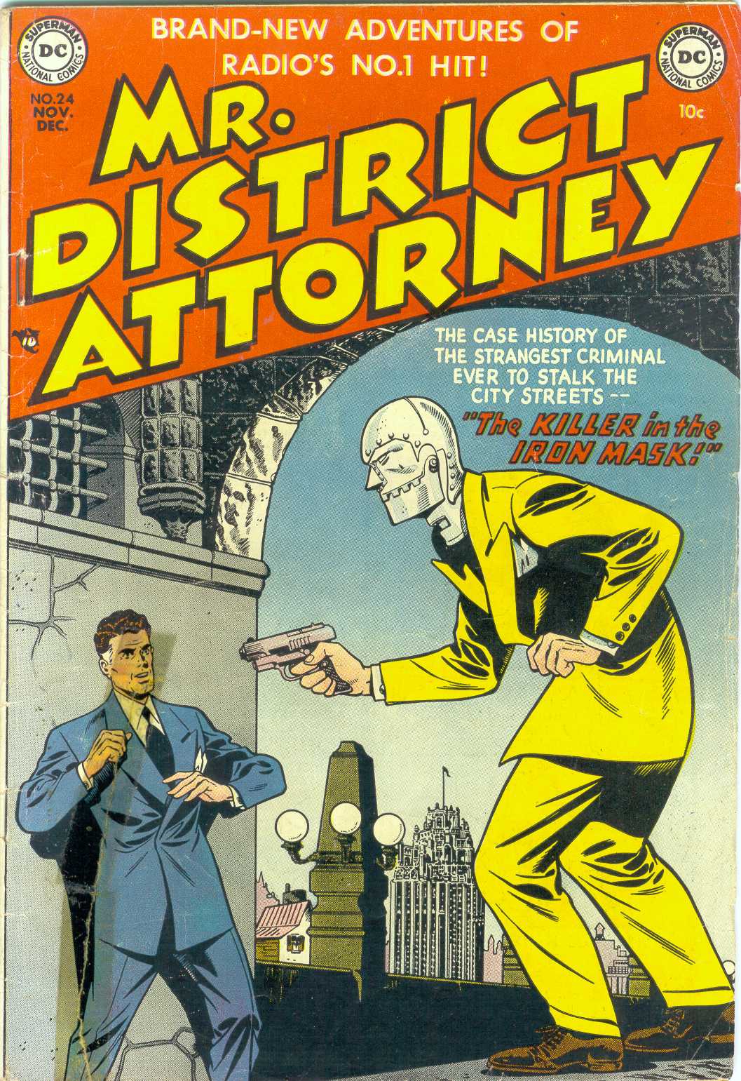 Read online Mr. District Attorney comic -  Issue #24 - 1