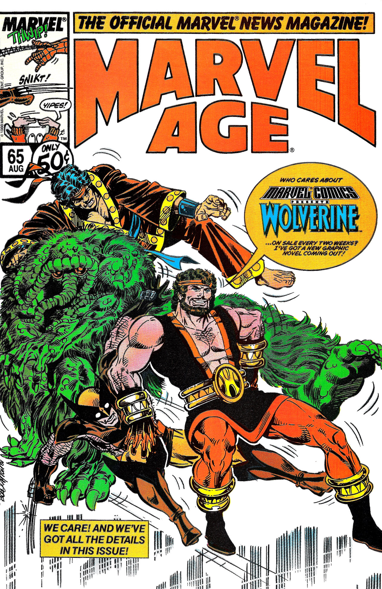 Read online Marvel Age comic -  Issue #65 - 1