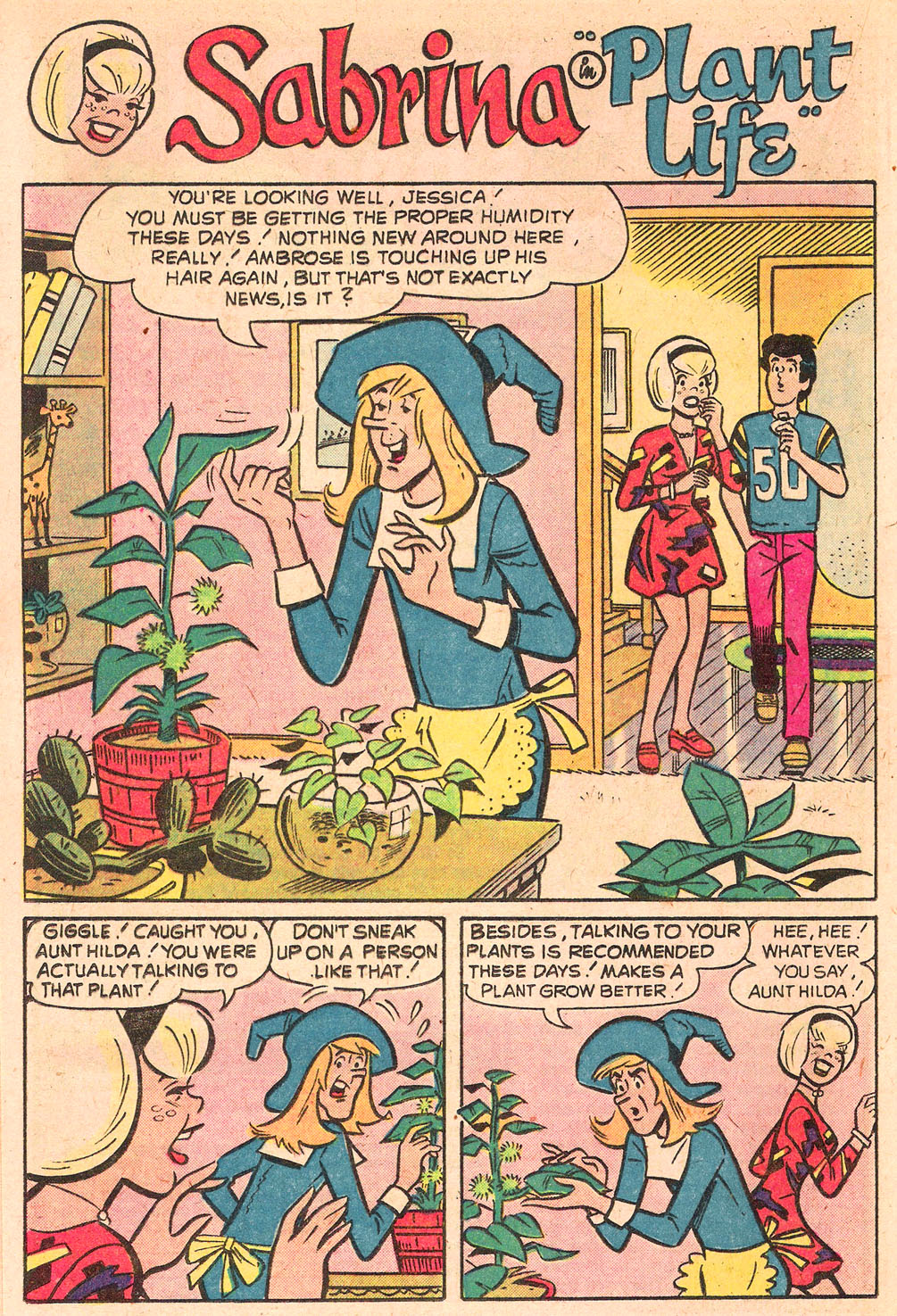 Read online Sabrina The Teenage Witch (1971) comic -  Issue #56 - 20