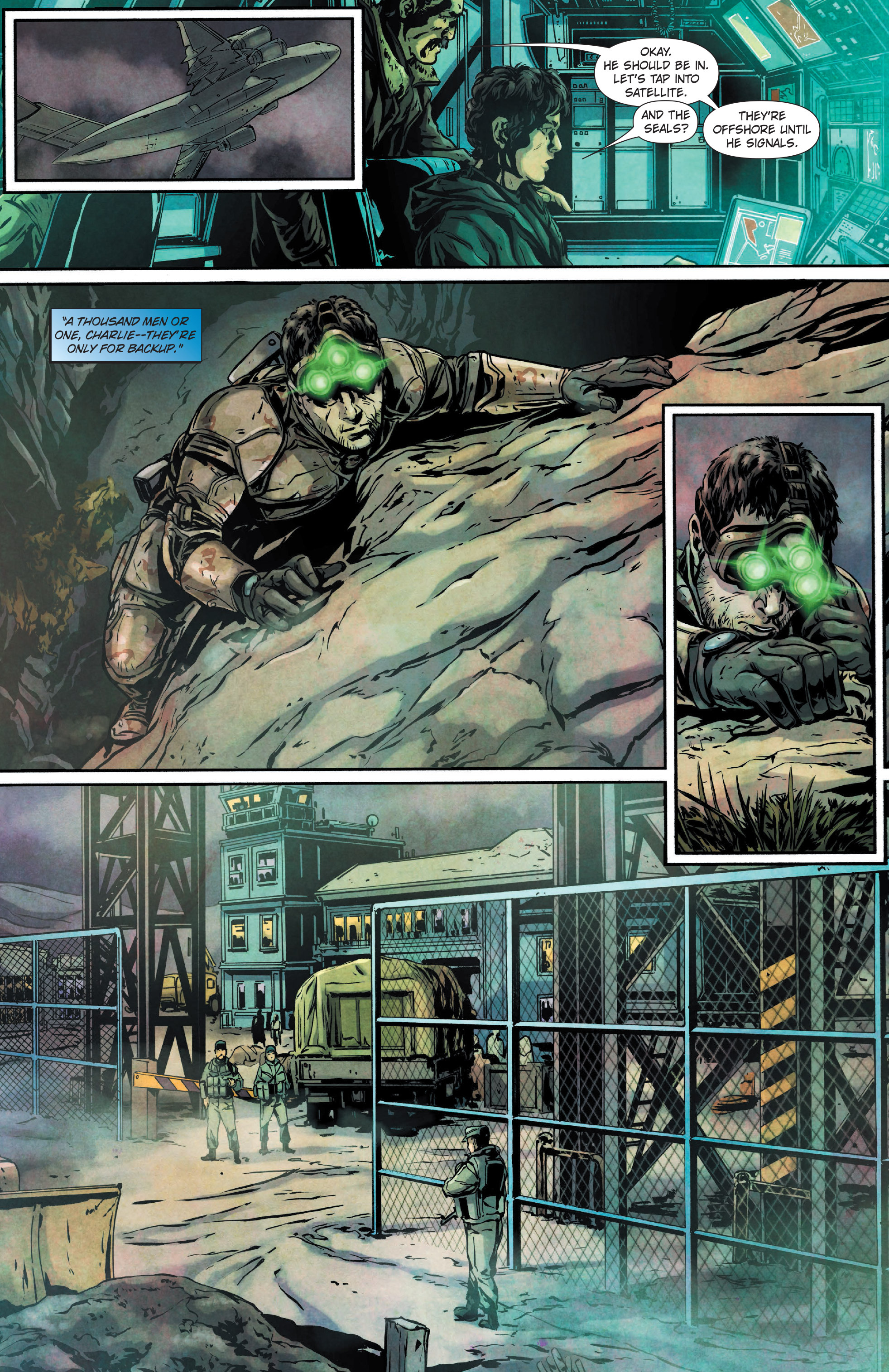 Read online Tom Clancy's Splinter Cell: Echoes comic -  Issue #3 - 14