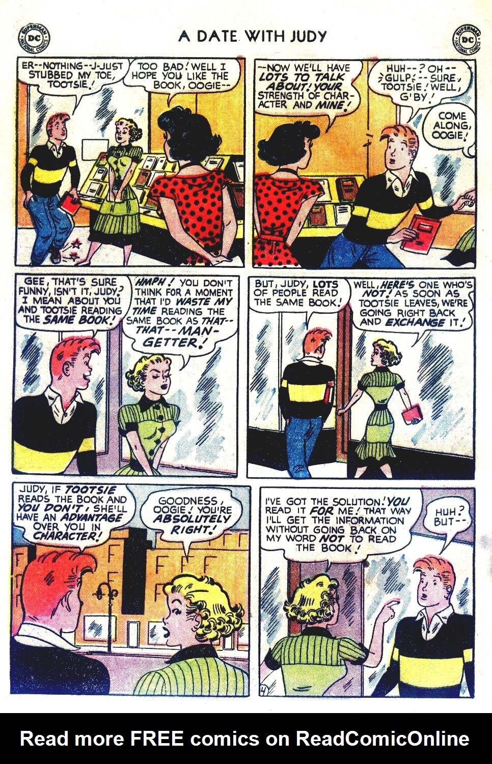 Read online A Date with Judy comic -  Issue #41 - 6