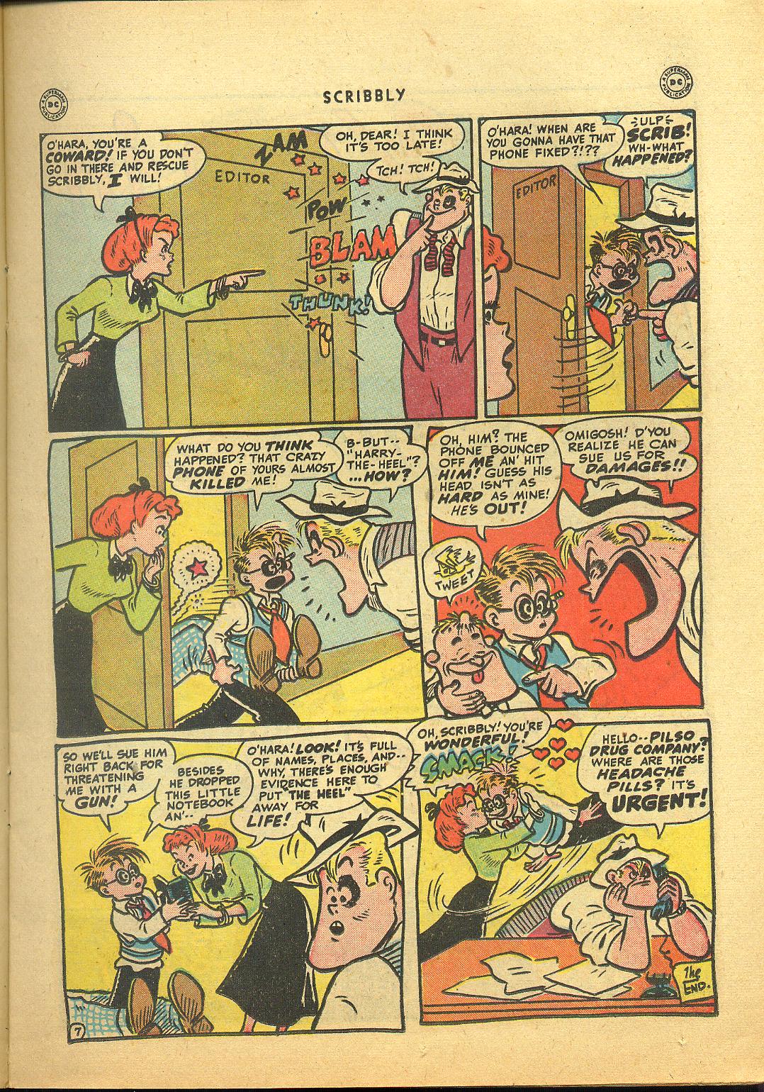 Read online Scribbly comic -  Issue #4 - 17