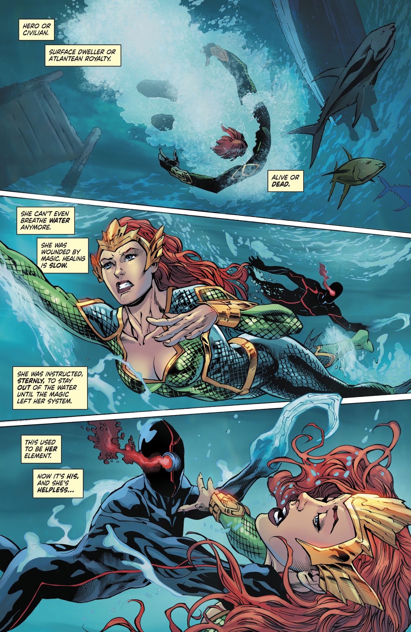 Read online Mera: Queen of Atlantis comic -  Issue #1 - 10