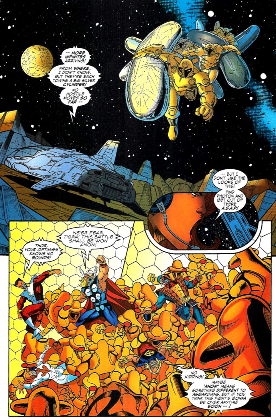 Read online Avengers Infinity comic -  Issue #3 - 19