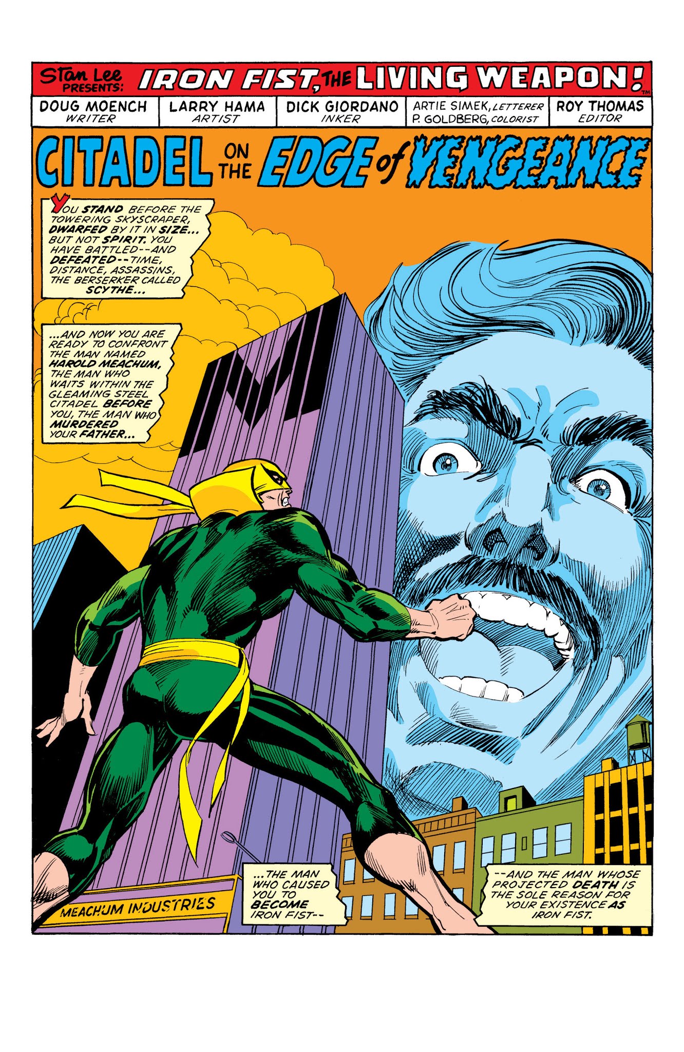 Read online Marvel Masterworks: Iron Fist comic -  Issue # TPB 1 (Part 1) - 45