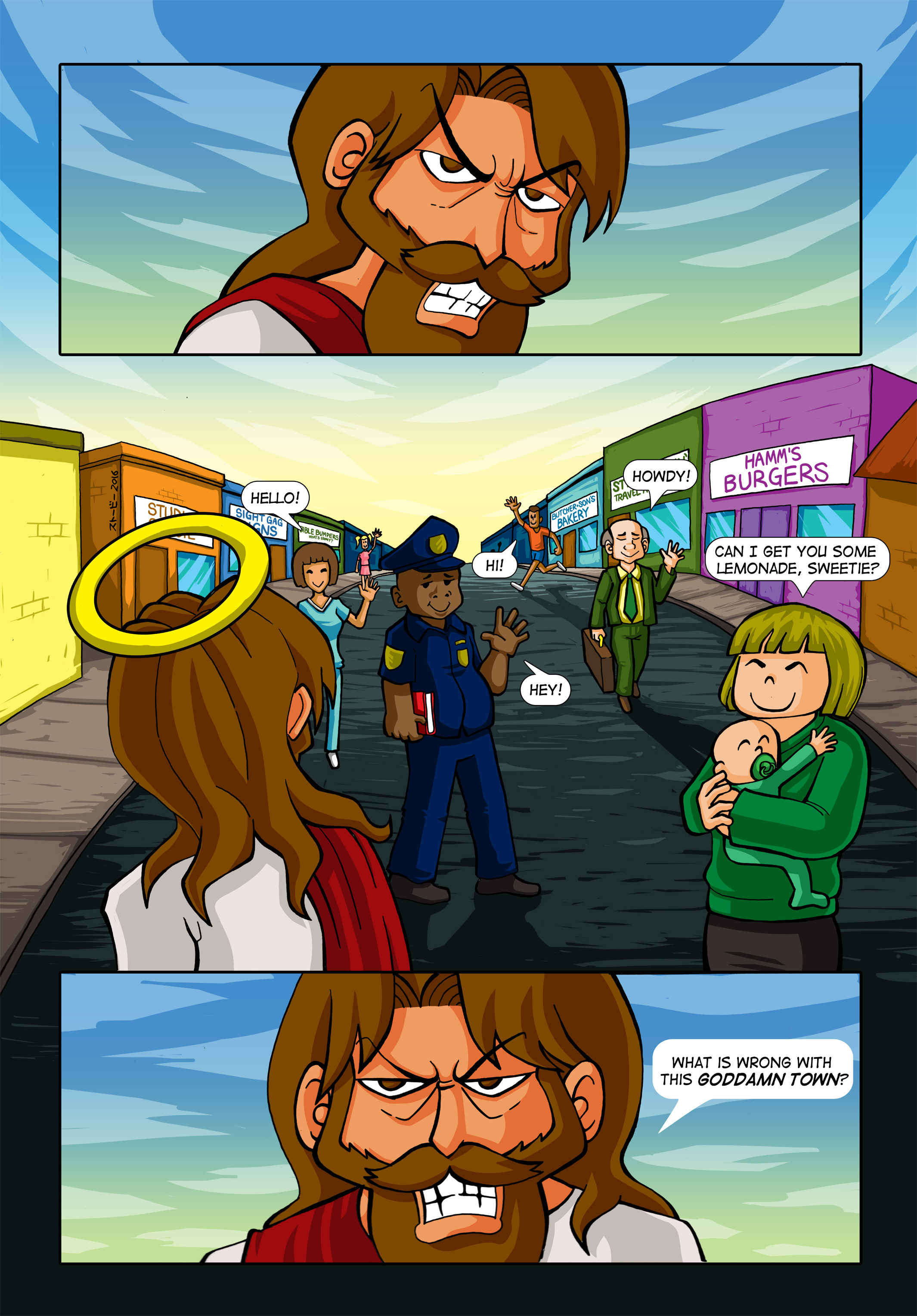 Read online Evil Jesus comic -  Issue #2 - 6