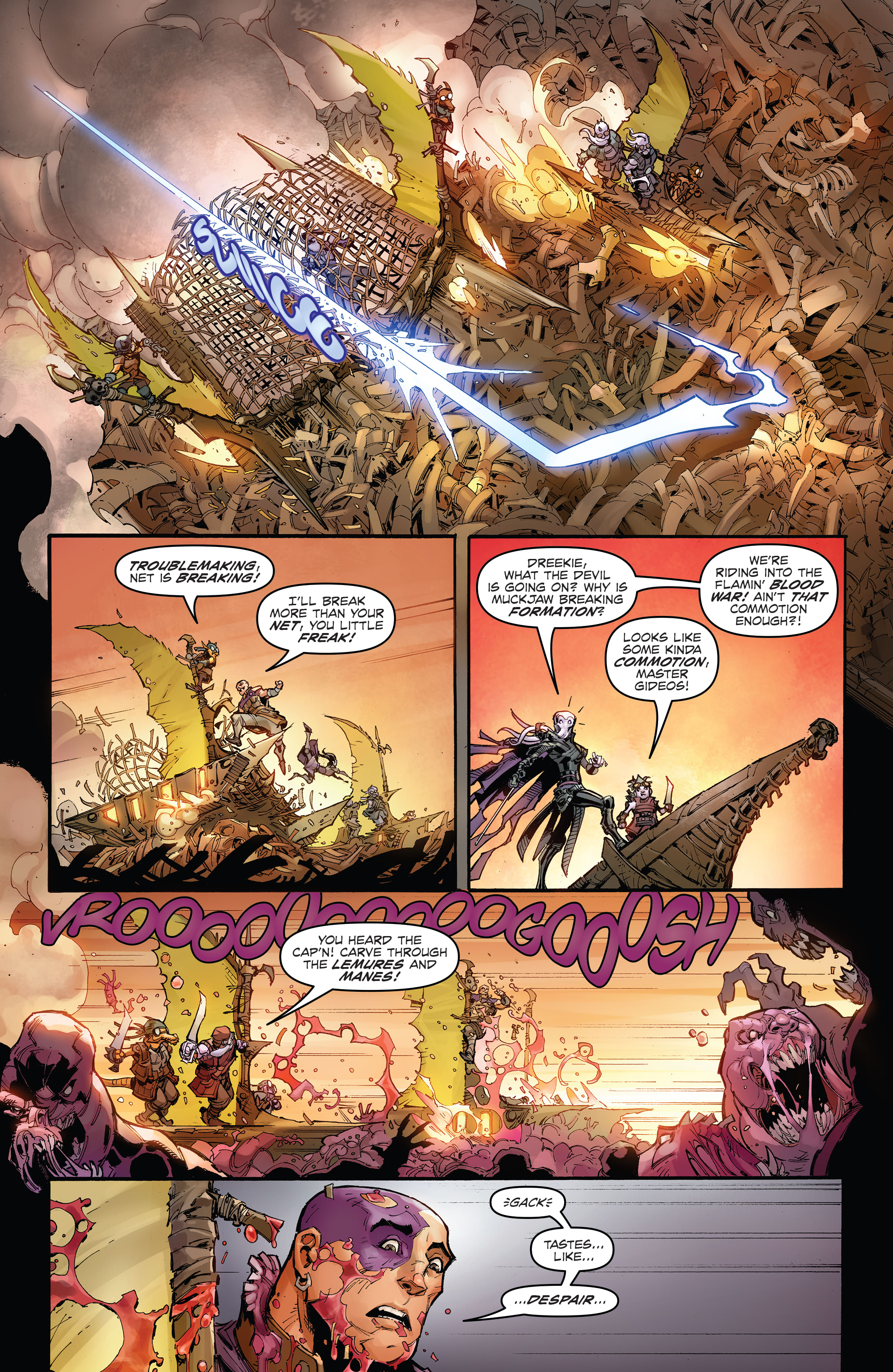 Read online Dungeons & Dragons: Infernal Tides comic -  Issue #4 - 13